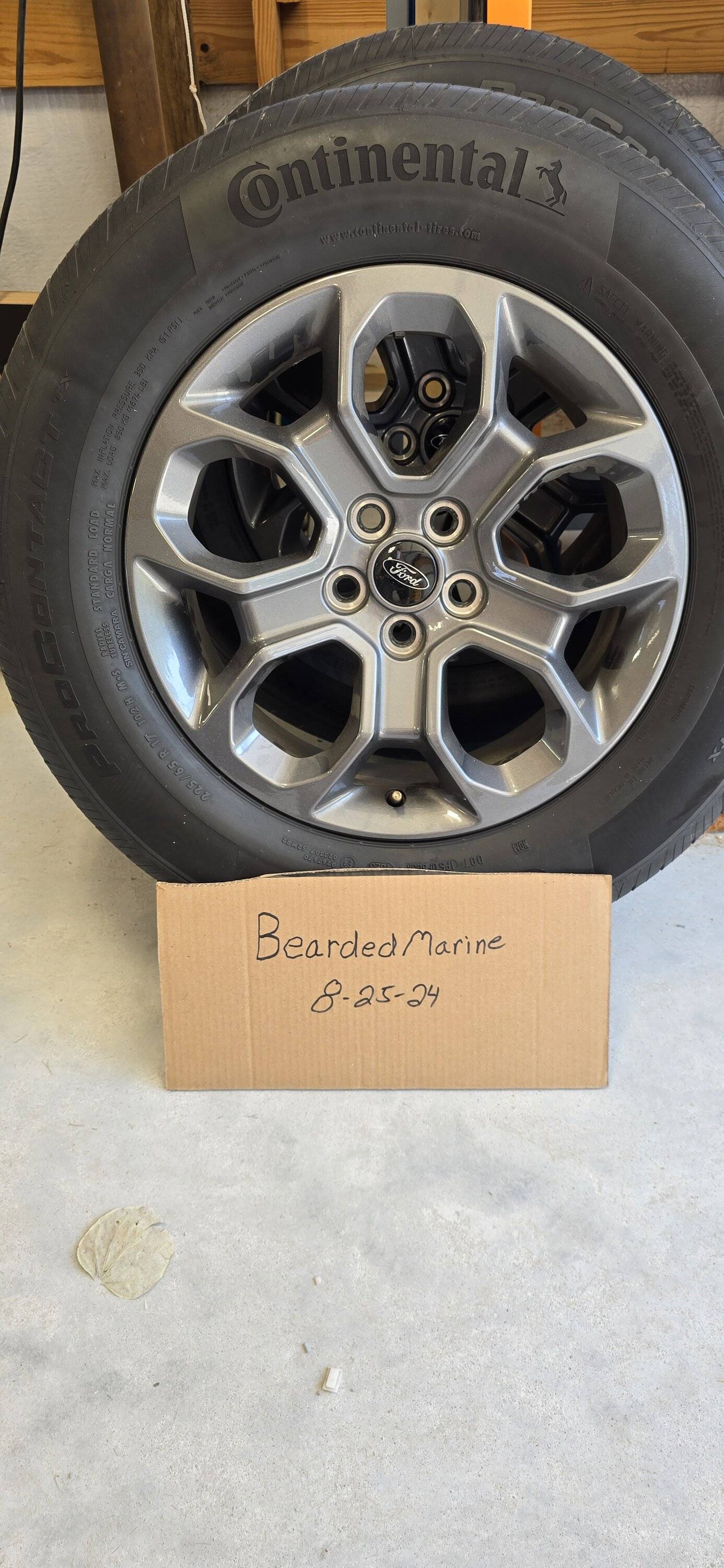 Ford Maverick 2023 XLT 17X7 Wheels and tires $450 Sold 20240825_123103
