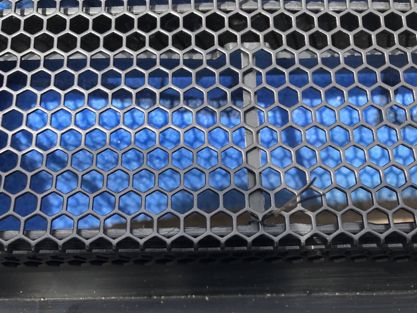 Ford Maverick Custom lower bumper grille insert I added to my 2024 IMG_3740
