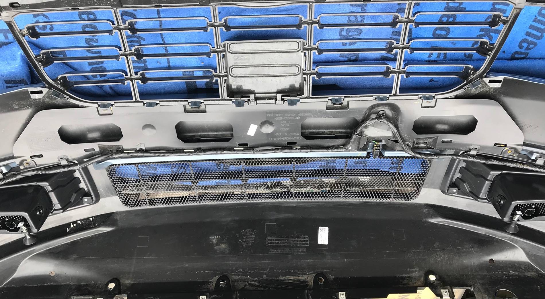Ford Maverick Custom lower bumper grille insert I added to my 2024 IMG_3741