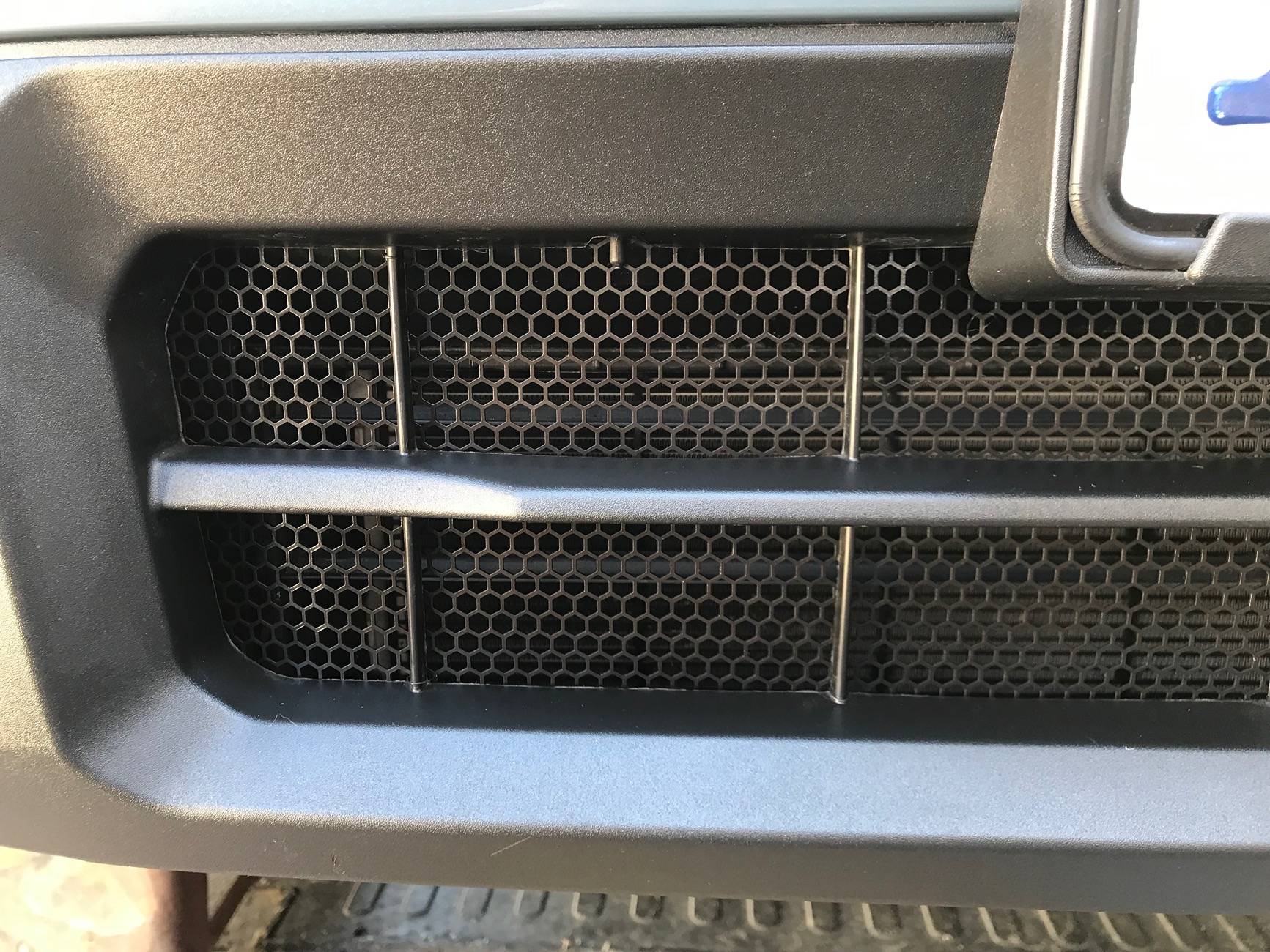 Ford Maverick Custom lower bumper grille insert I added to my 2024 IMG_3778