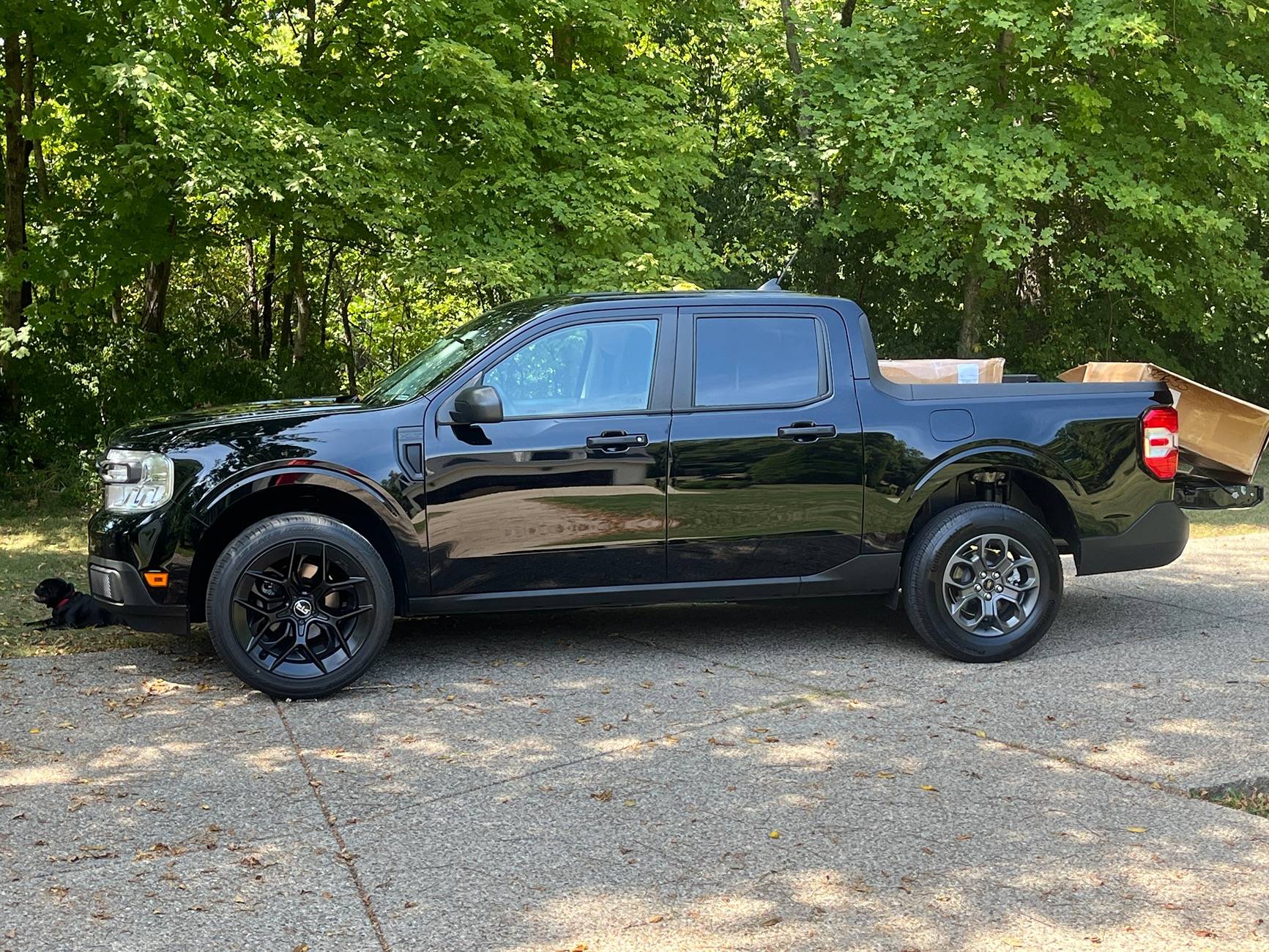 Ford Maverick Black XLT Hybrid Build IMG_6077