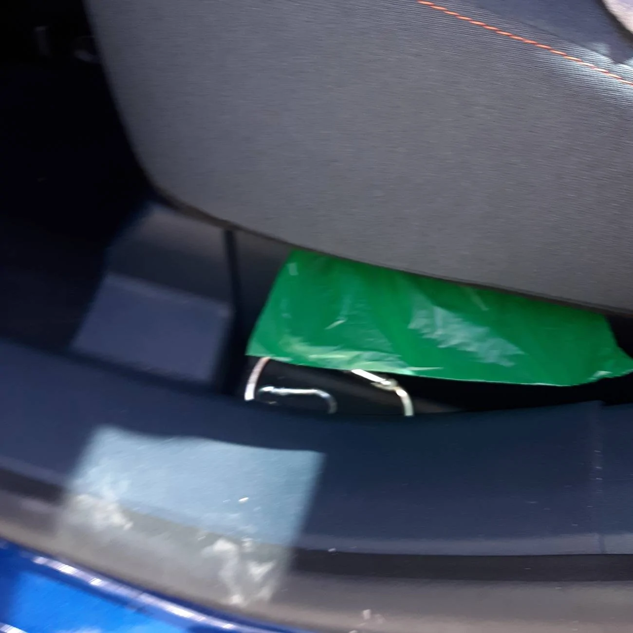 Ford Maverick Hidden small compartment 2024 Lariat doors. 20240827_115042