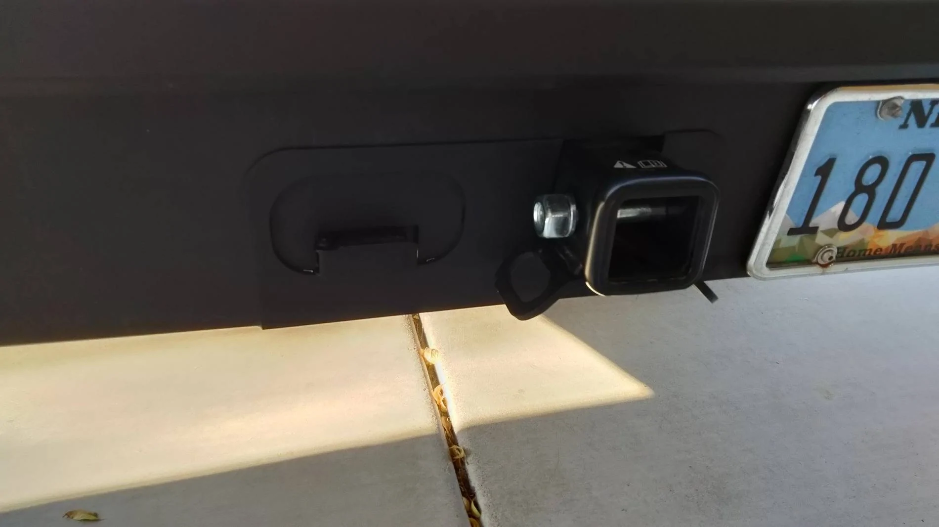 Ford Maverick Review:  Mabett hitch filler panel IMG20240828172702