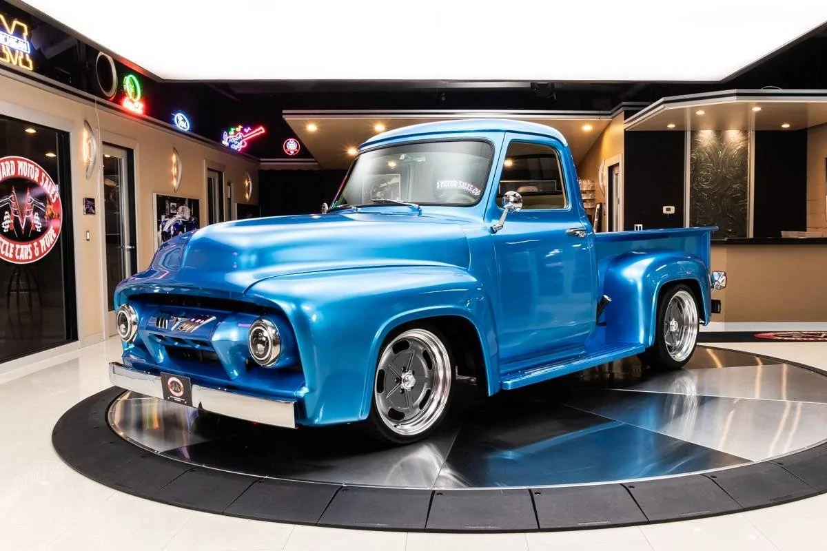 Ford Maverick Deja Vu on Ford front end decisions 1954-ford-f100-pickup-restomod