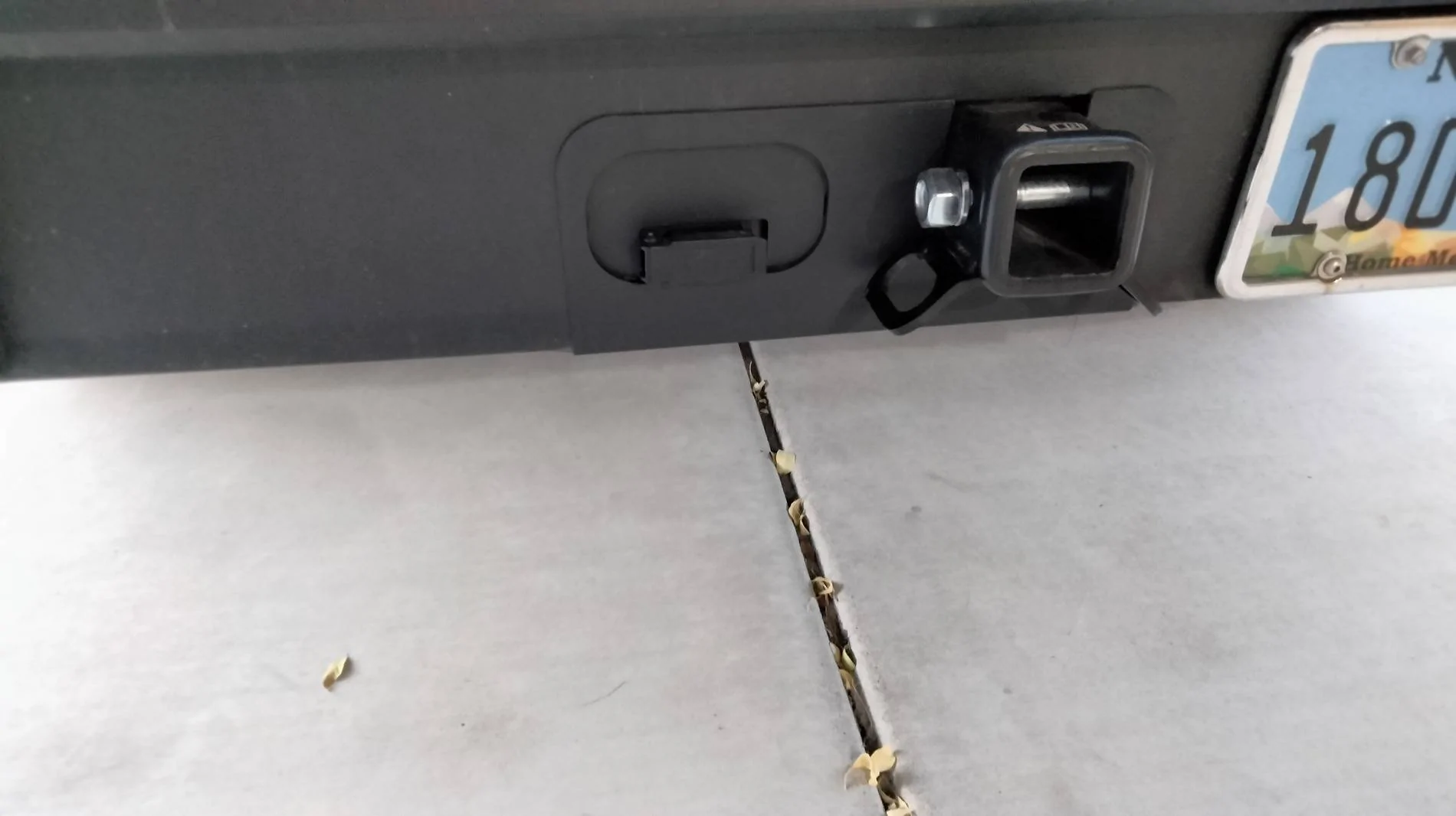 Ford Maverick Review:  Mabett hitch filler panel IMG20240828185442
