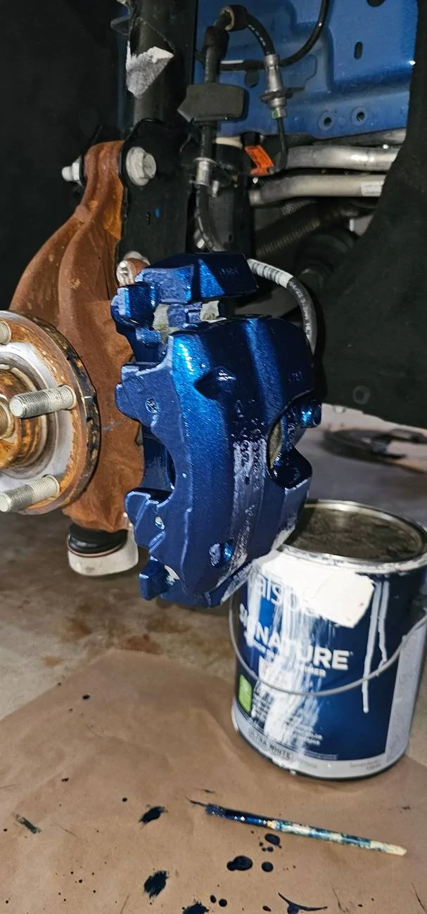 Ford Maverick Brake related questions as I install wheel lights. 20240831_164504