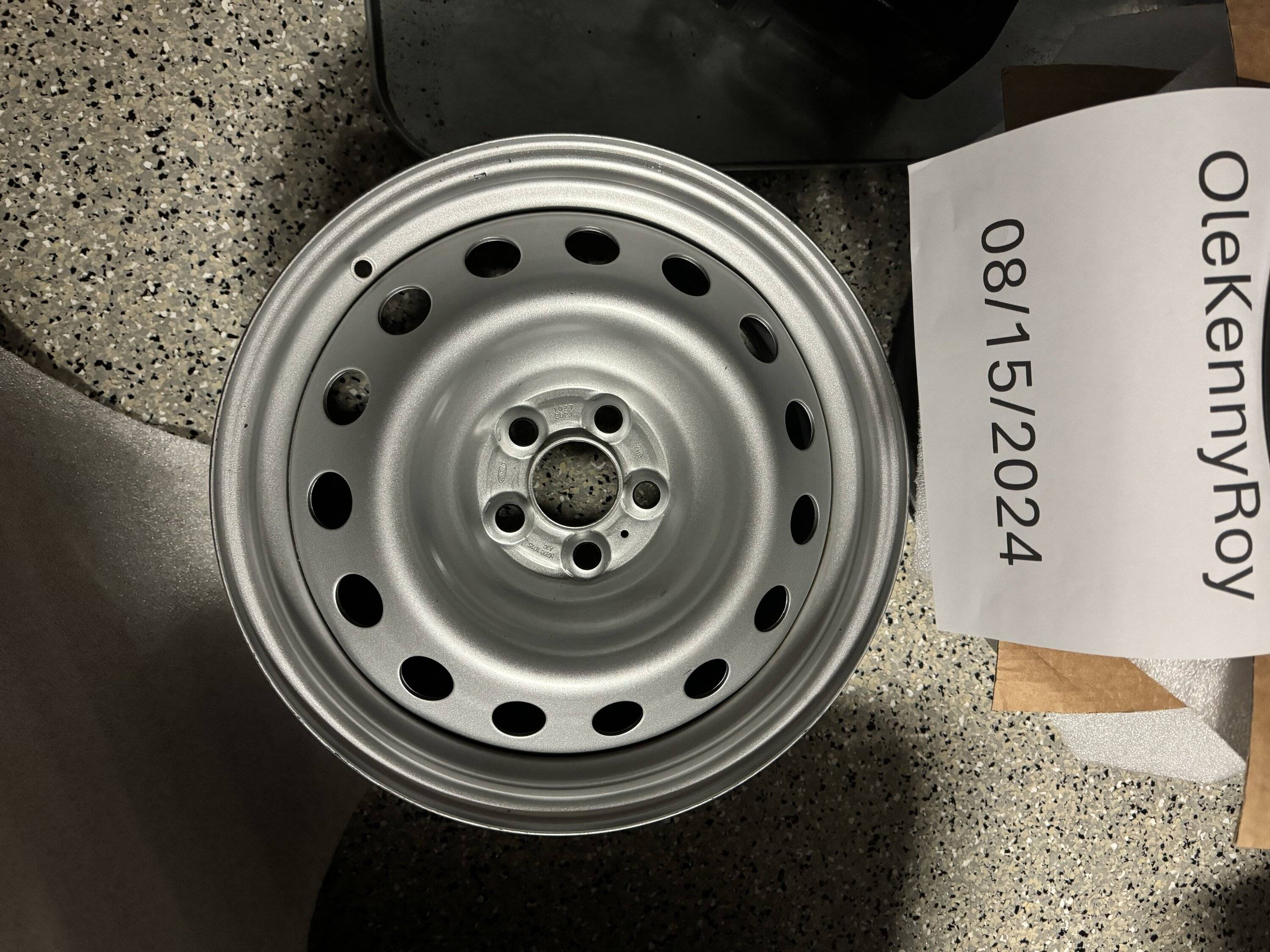 Ford Maverick Steelies and 225/65R17 Continental ATRs IMG_0740