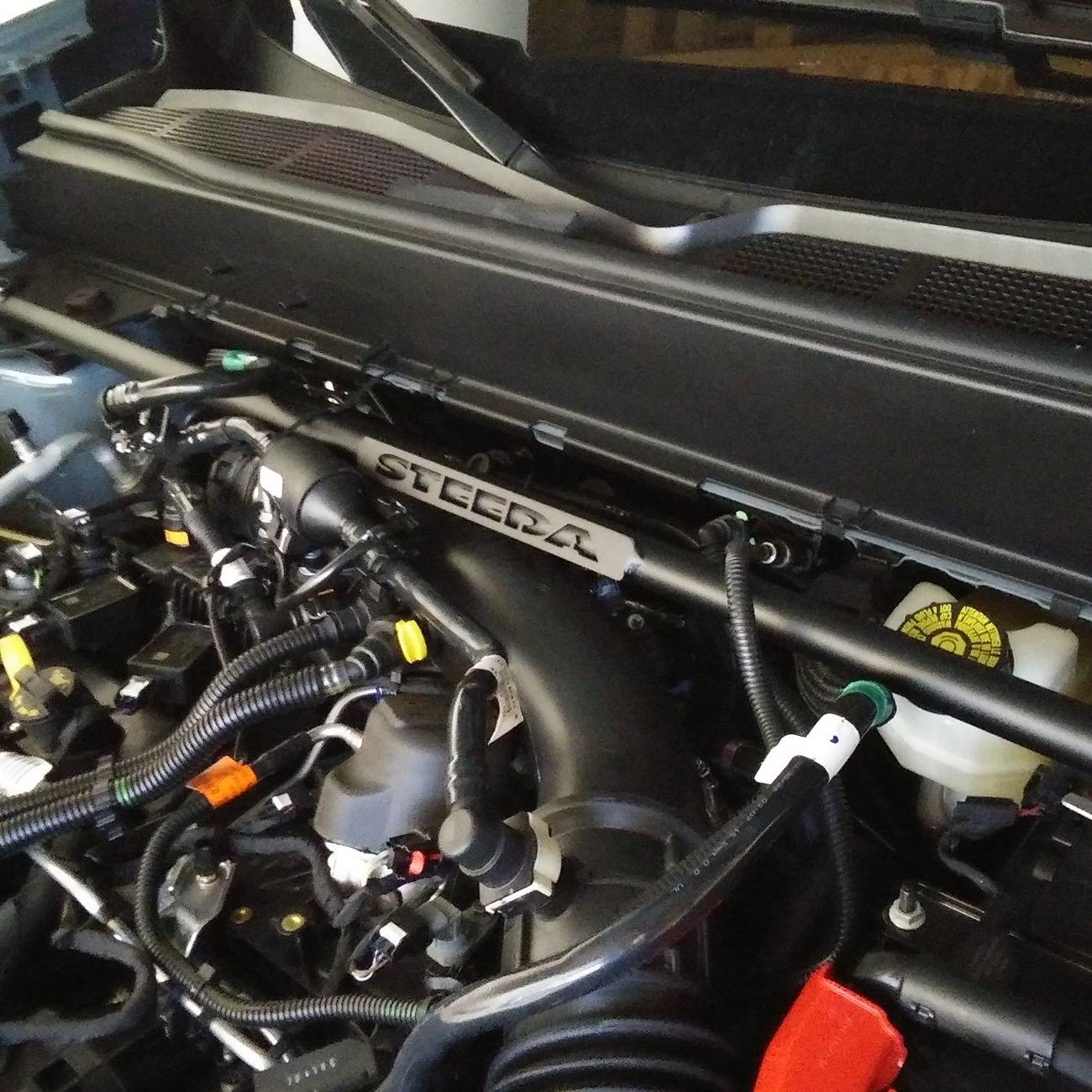 Ford Maverick Strut tower brace Steeda Steeda Install (3)