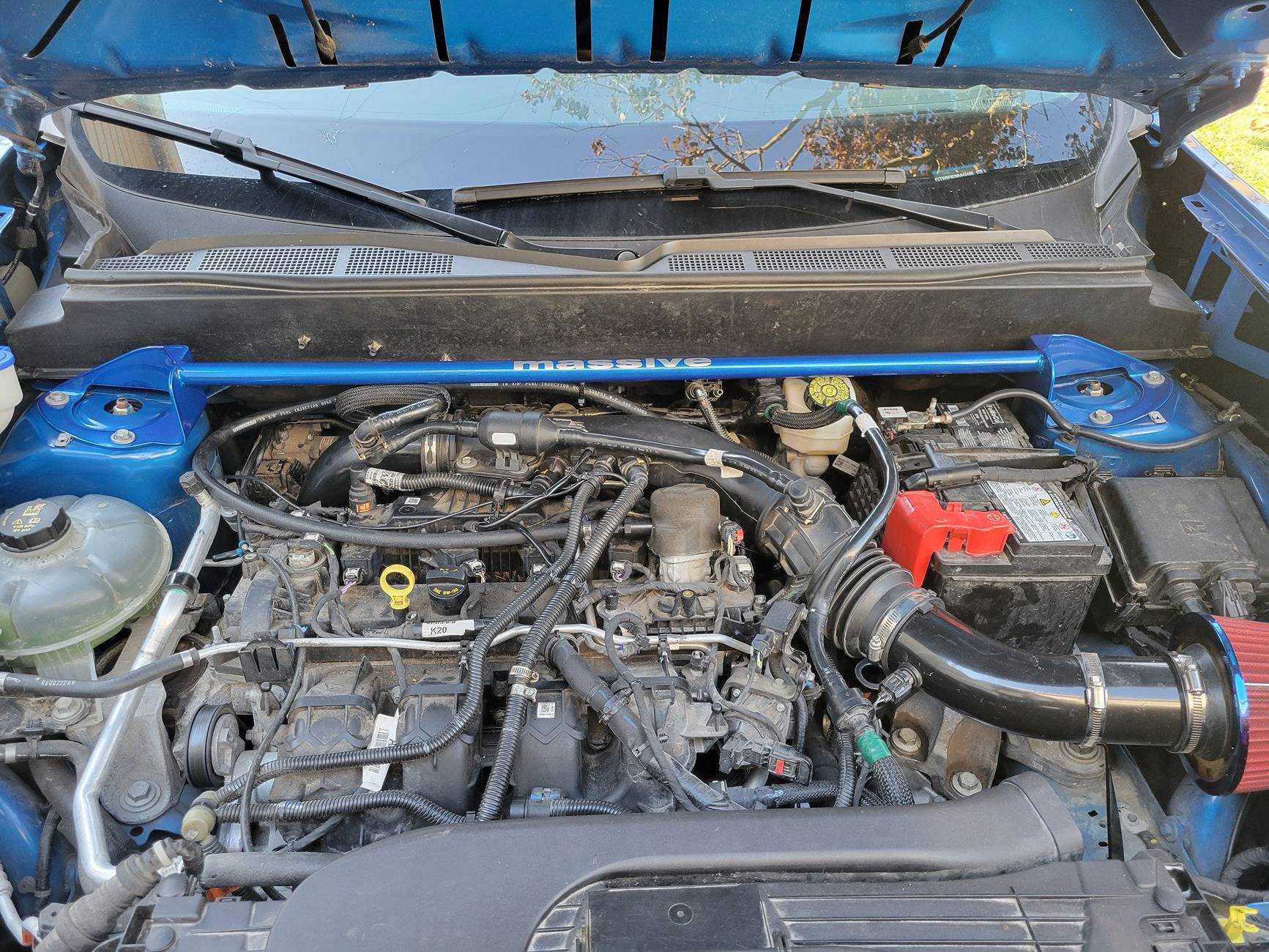 Ford Maverick Project QuikRik. My Velocity Blue XL AWD Performance build 20240901_092836