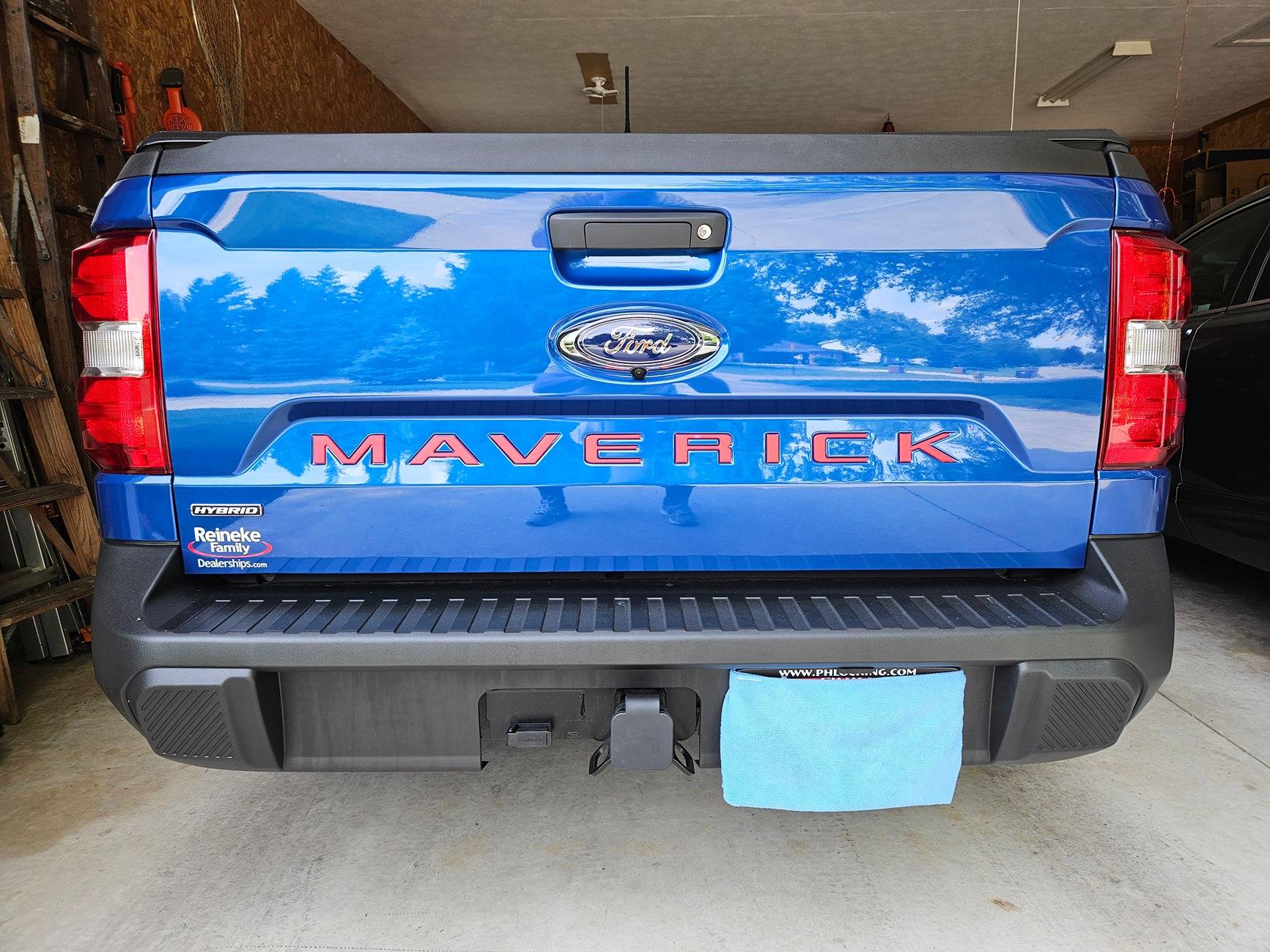 Ford Maverick Tailgate emblems 20240604_160657