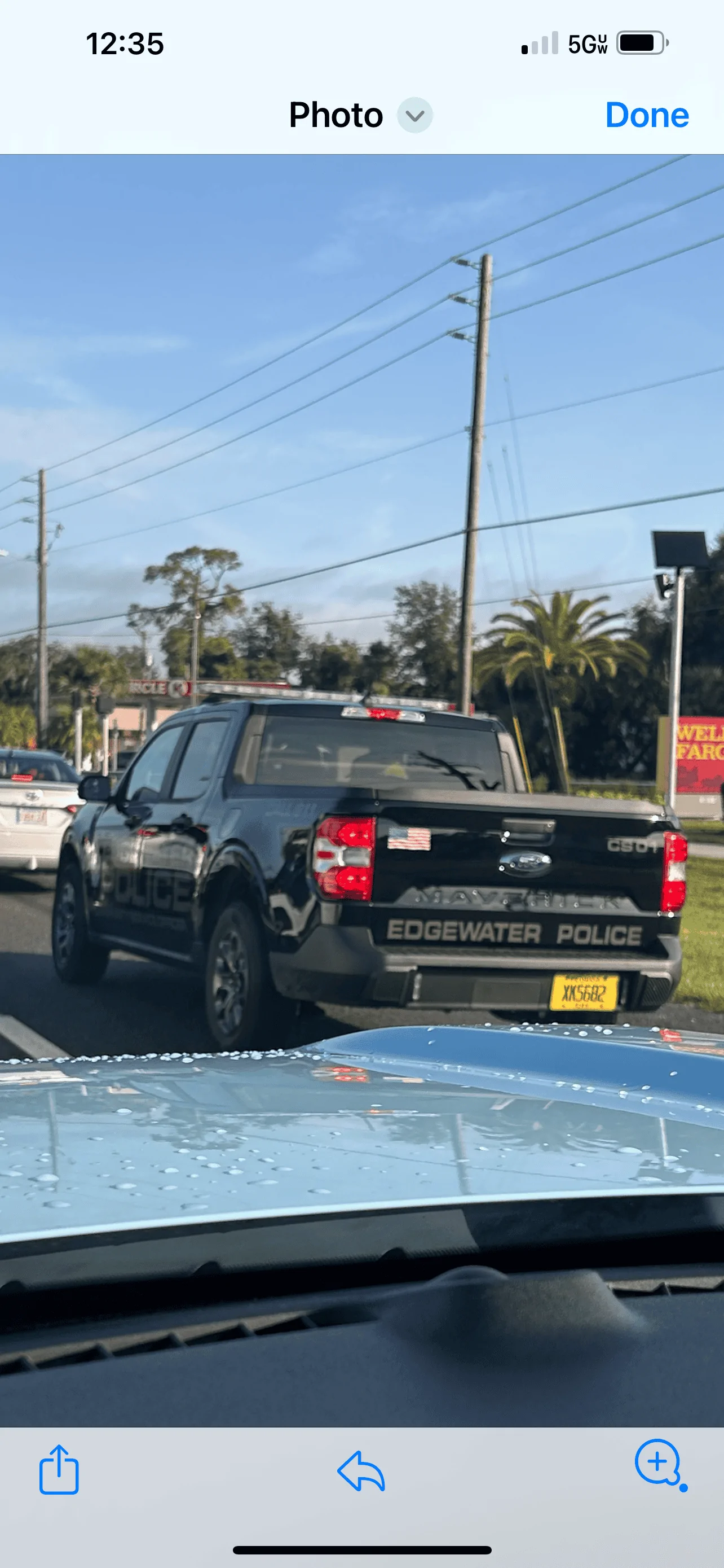 Ford Maverick Cool pic today: Edgewater Florida Police Maverick IMG_7753