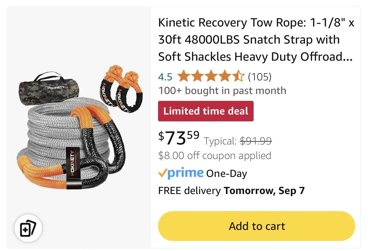 Ford Maverick Recovery Kits and Recommendations for Off Road Gear? IMG_1407