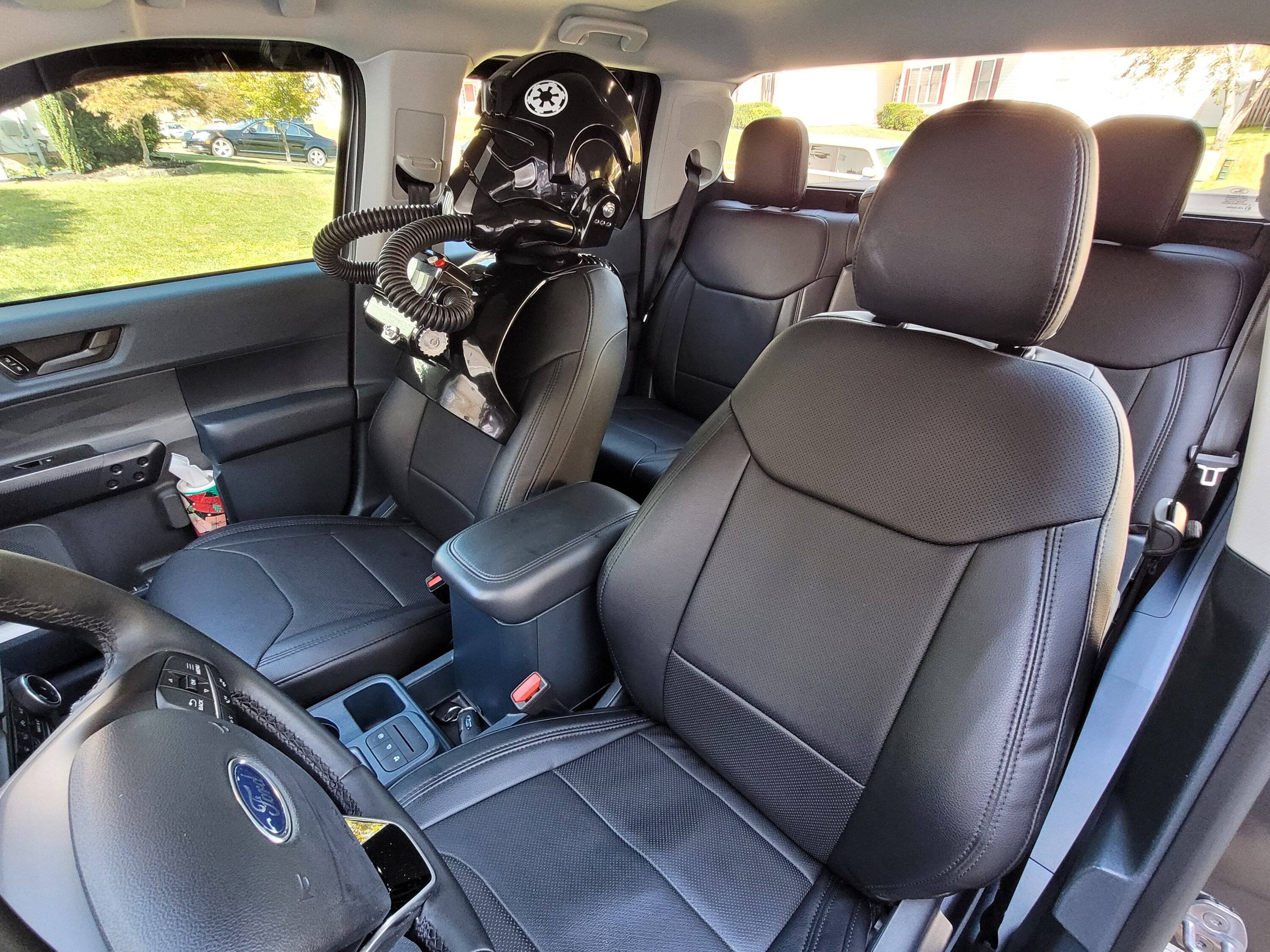 Ford Maverick TIE Fighter Build - Carbonized Gray 2023 Maverick XLT Hybrid 20240908_150419