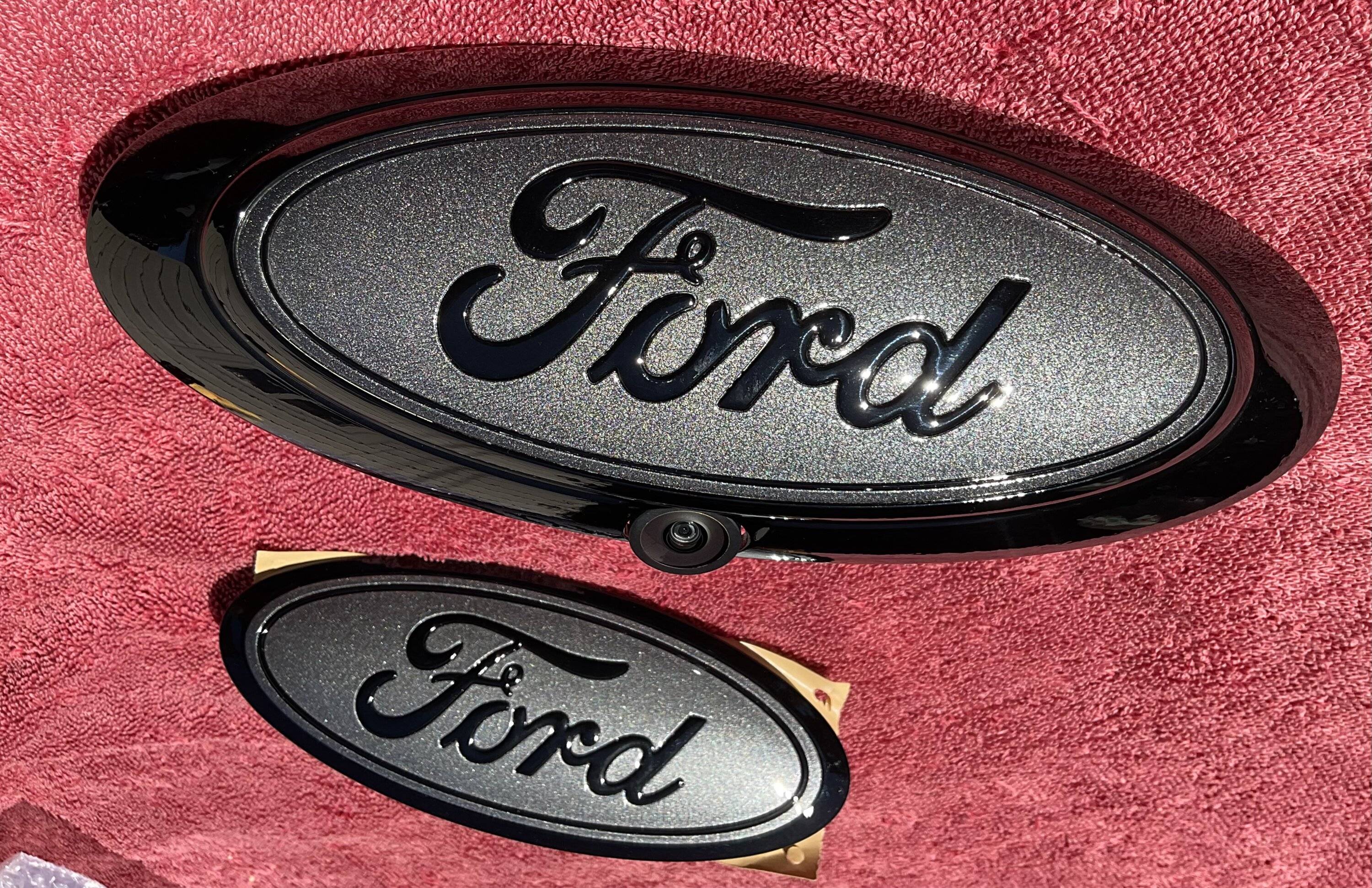 Ford Maverick Maverick Custom Painted Grille and Tailgate Emblems IMG_1064