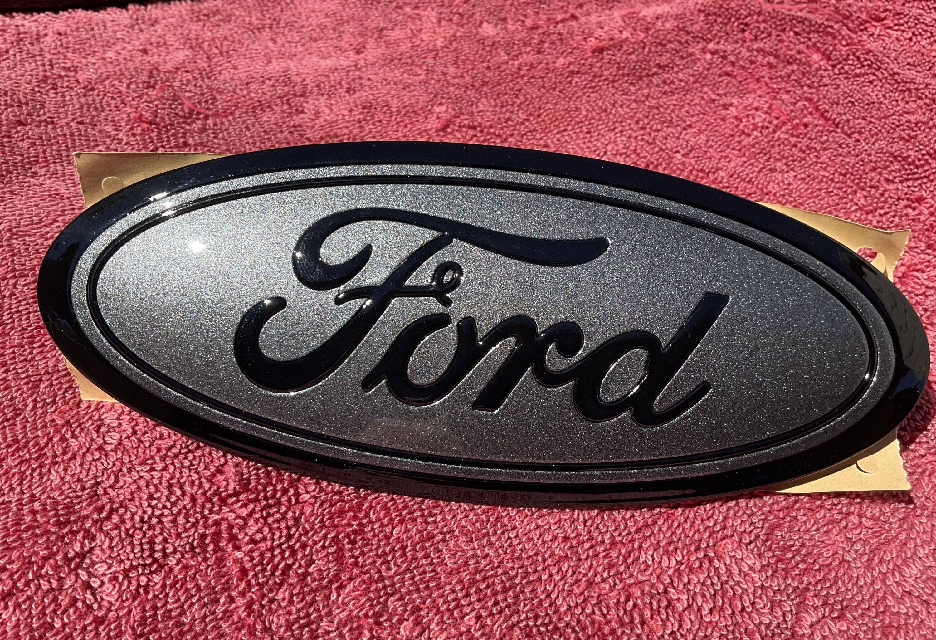 Ford Maverick Maverick Custom Painted Grille and Tailgate Emblems IMG_1063