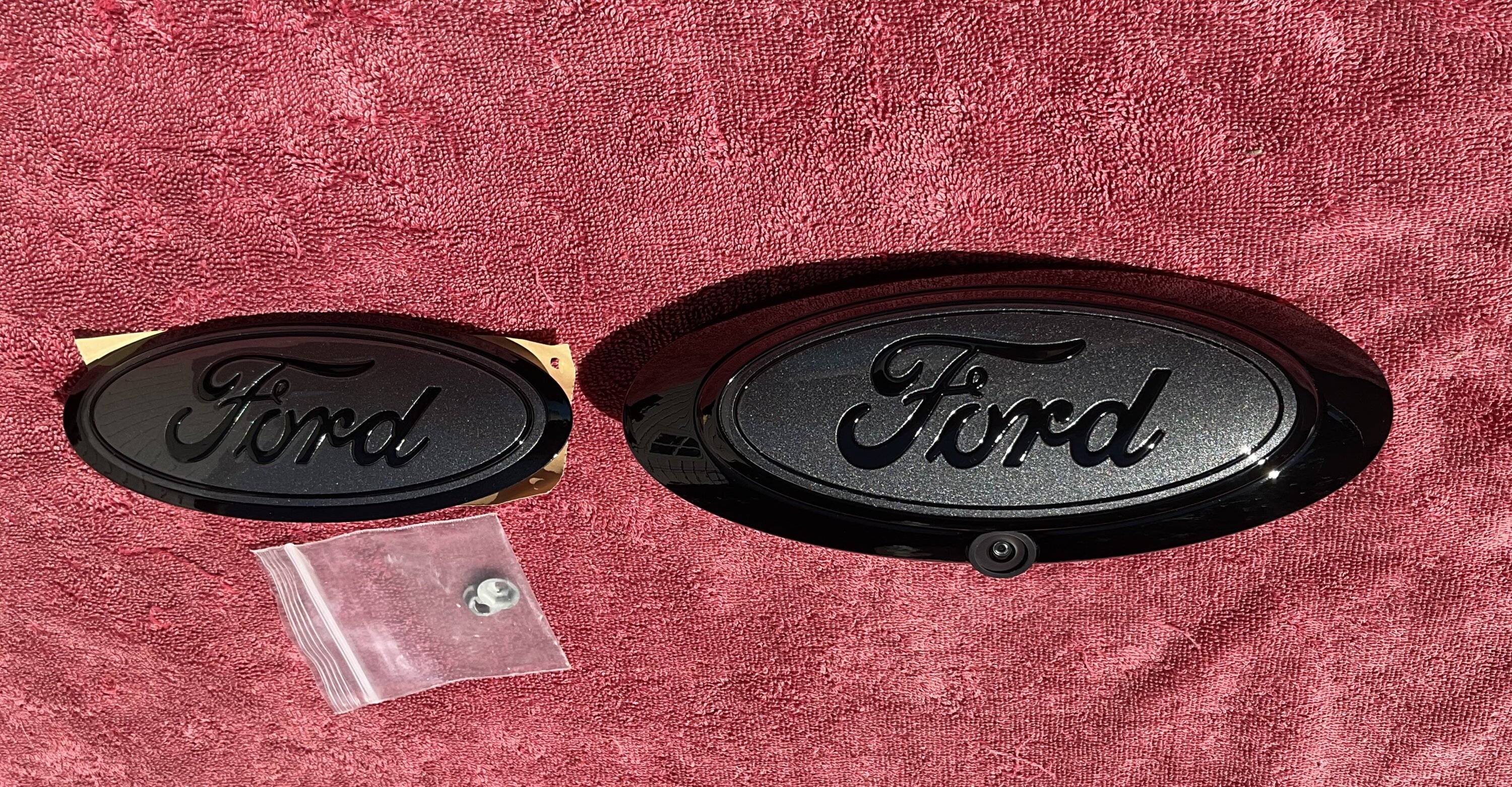 Ford Maverick Maverick Custom Painted Grille and Tailgate Emblems IMG_1057