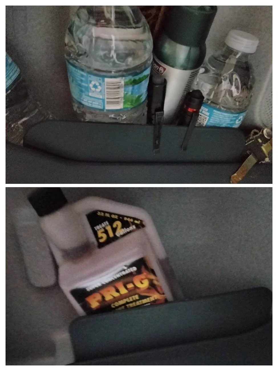 Ford Maverick Bins for storage area under Maverick rear seat? 20221003_152308-COLLAGE