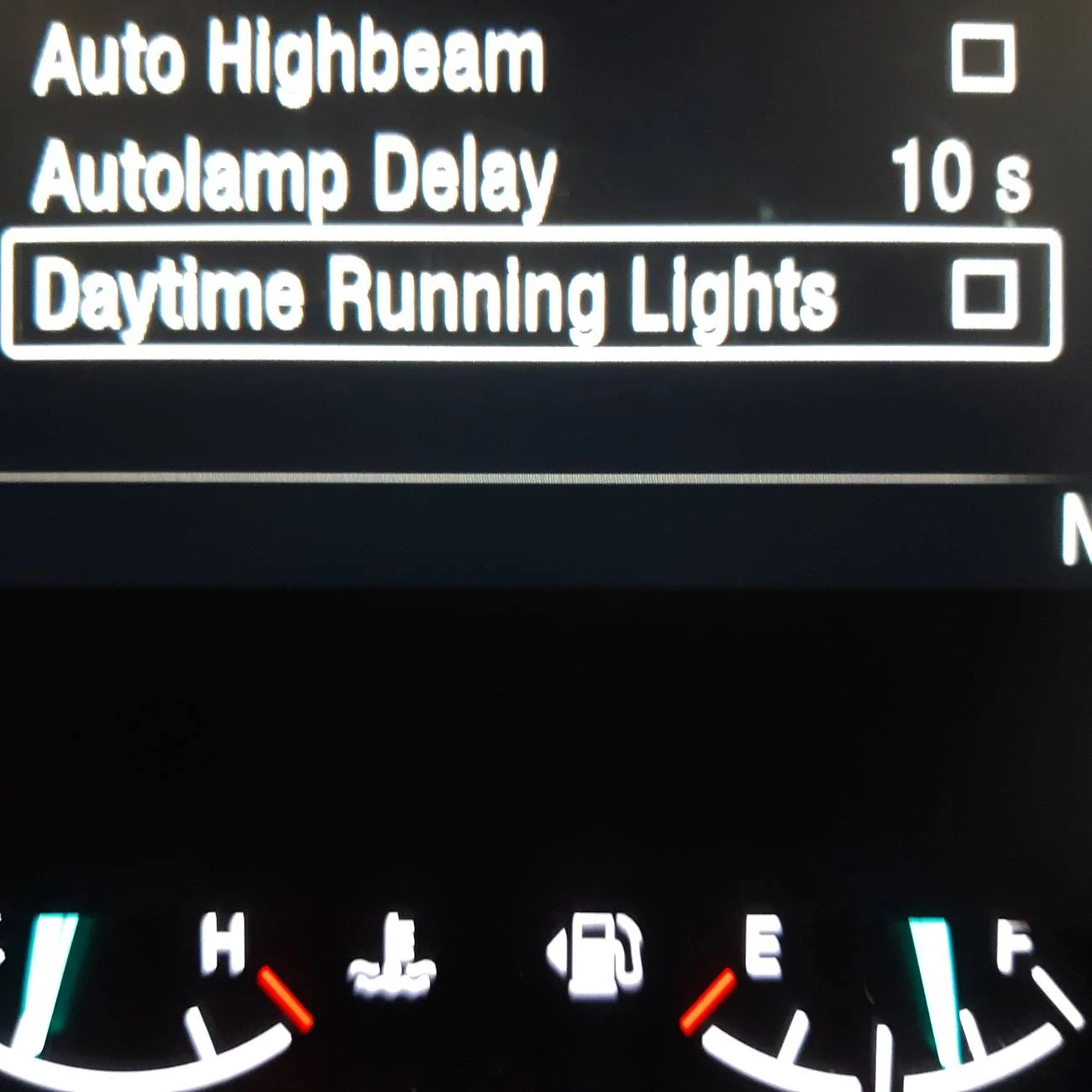 Ford Maverick [SOLVED!] Adjust auto headlight ON delay 20240909_140719