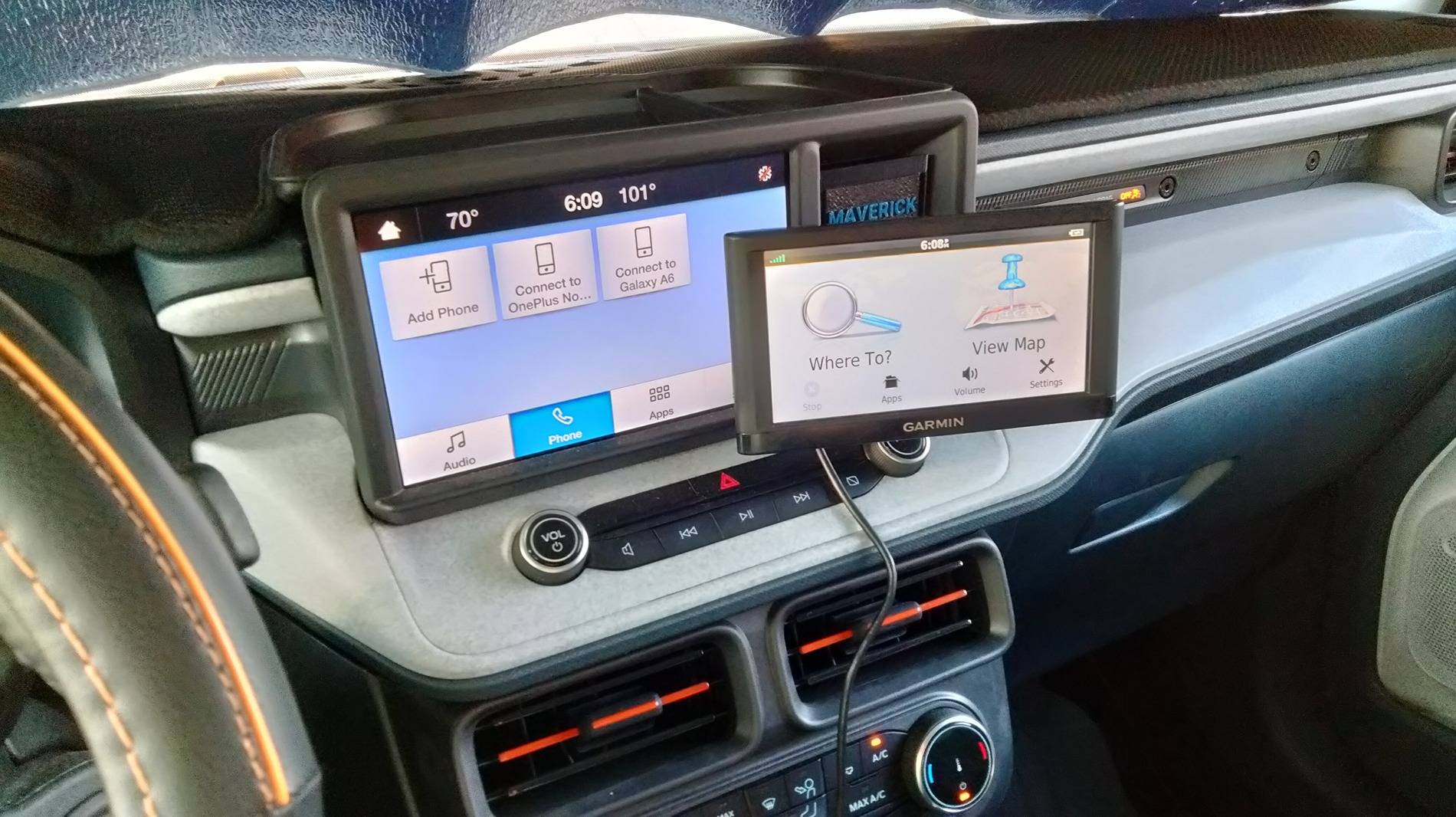 Ford Maverick GPS Mount IMG20240909180900