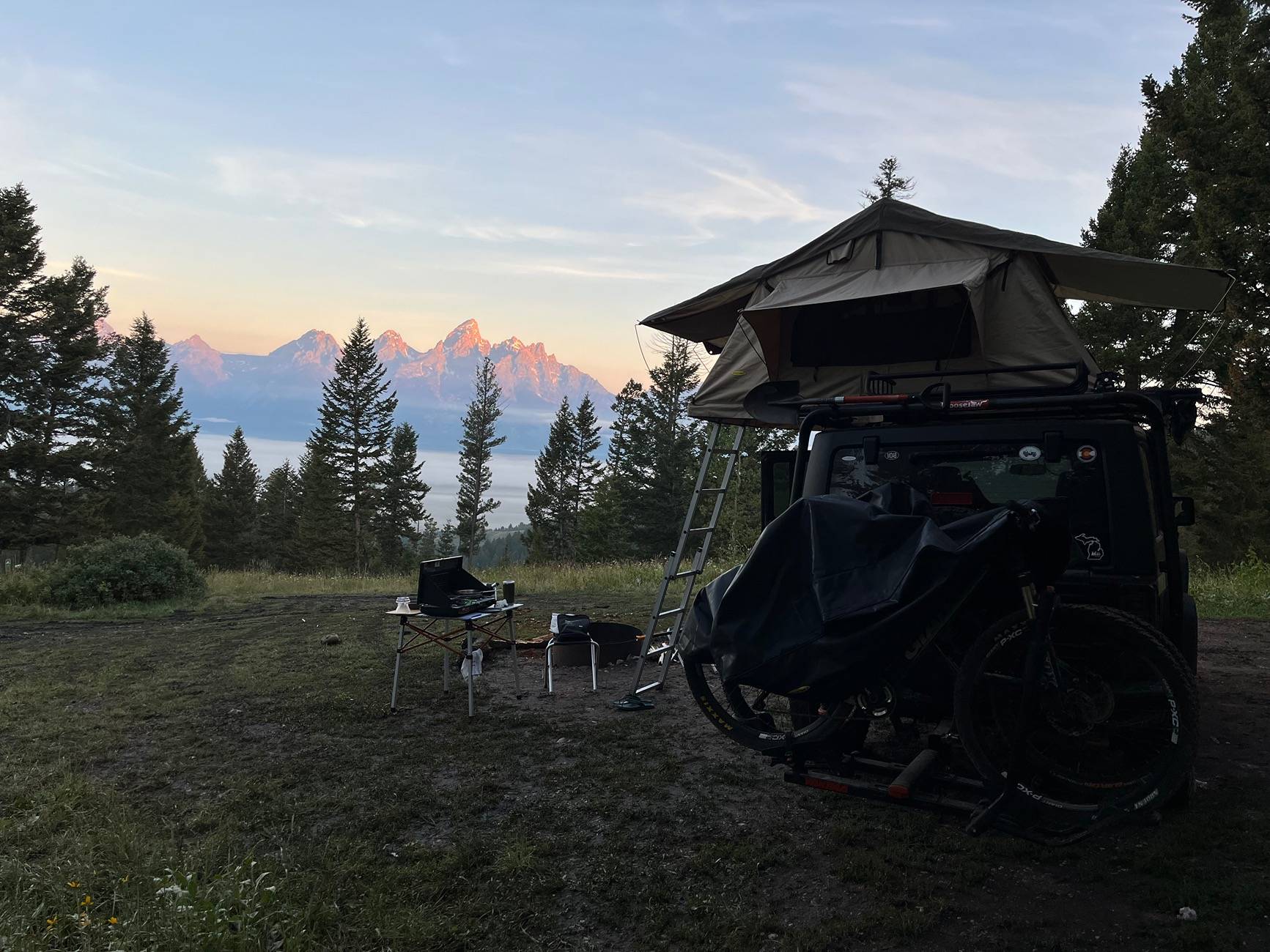 Ford Maverick Rooftop tent camping in Grand Teton National Park 71327685708__798D236C-5807-479F-9B77-D2C81BD3FF37