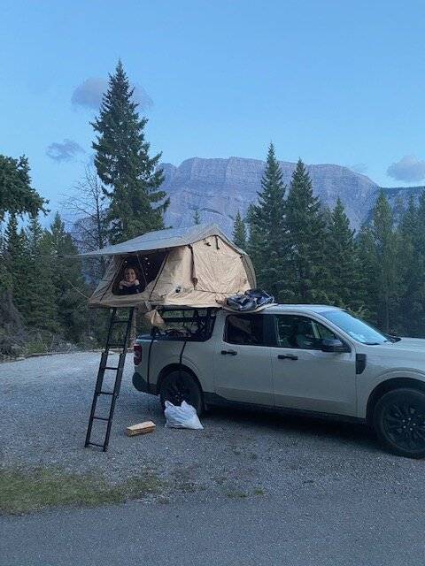 Ford Maverick Rooftop tent camping in Grand Teton National Park 1CF5C5C6-D5E6-40BB-82D8-D6B60DA8BE53.JPG