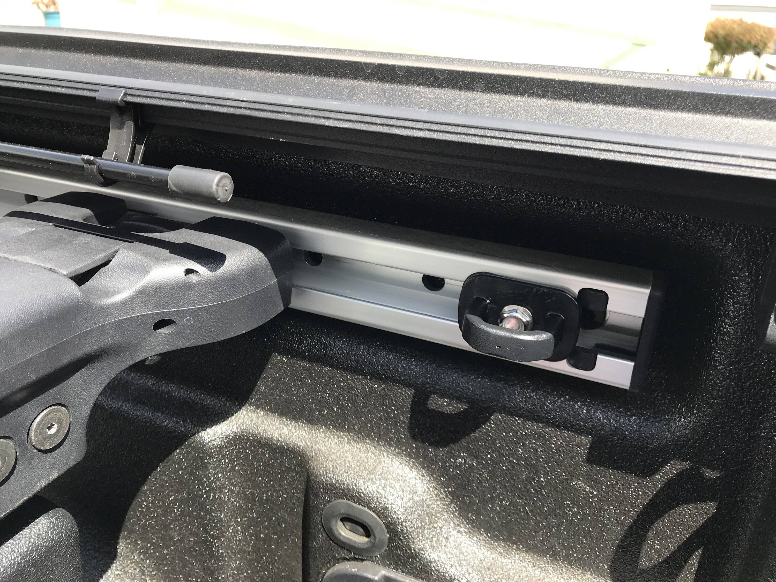 Ford Maverick Inexpensive Bed Rail Cleats for my Truck IMG_3903
