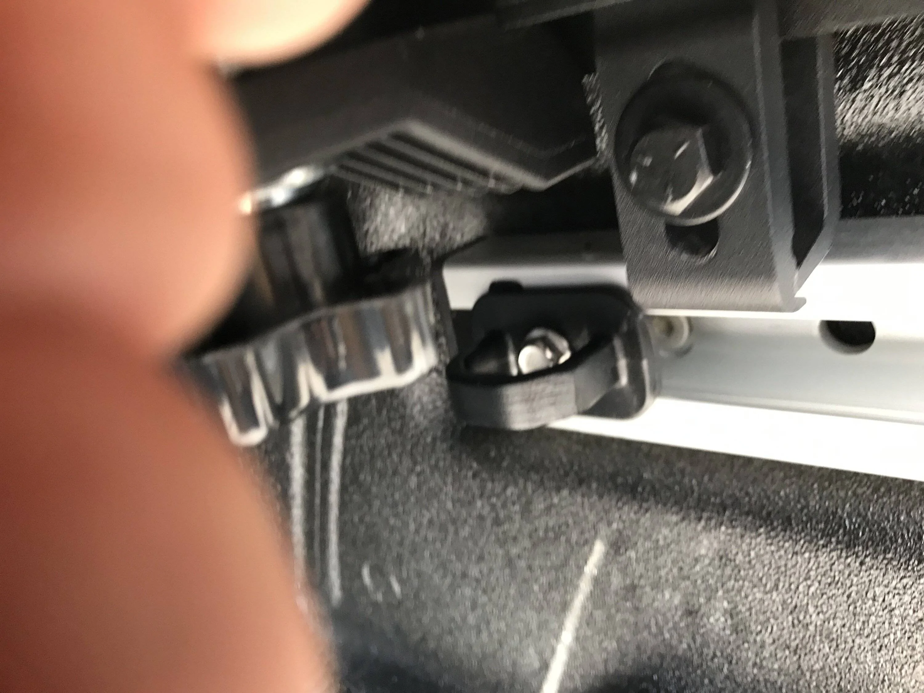 Ford Maverick Inexpensive Bed Rail Cleats for my Truck IMG_3905