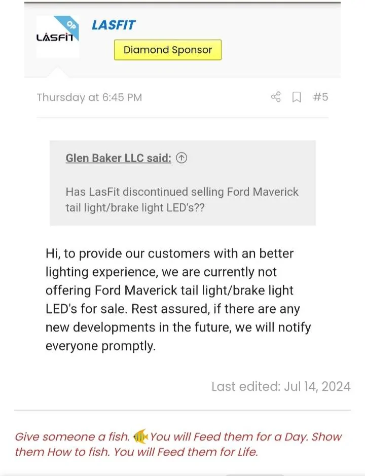 Ford Maverick Why Are the Upgraded Lights Dimmer? | Lasfit Reveals 20240911_084331
