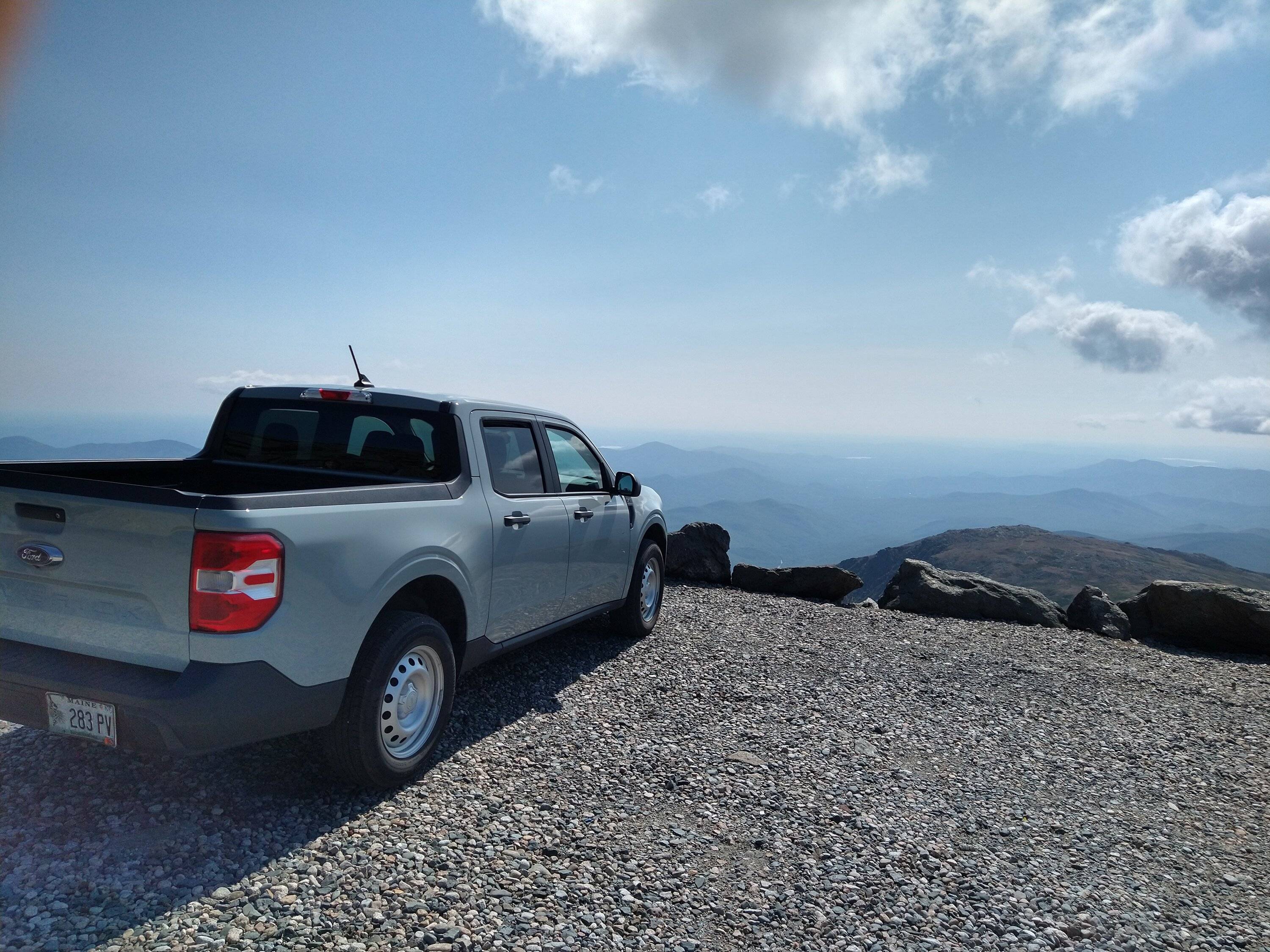 Ford Maverick Maverick Hybrid Climbed Mt Washington Today IMG_20240911_114757908_HDR