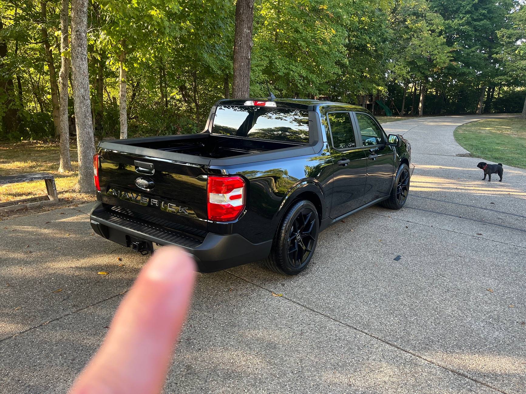 Ford Maverick Black XLT Hybrid Build IMG_6792