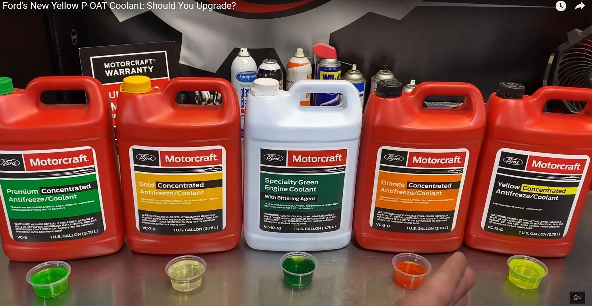 Ford Maverick 2022 Hybrid - First time topping off coolant but different color? Ford Coolant VC-13-G is Light Green not Yello