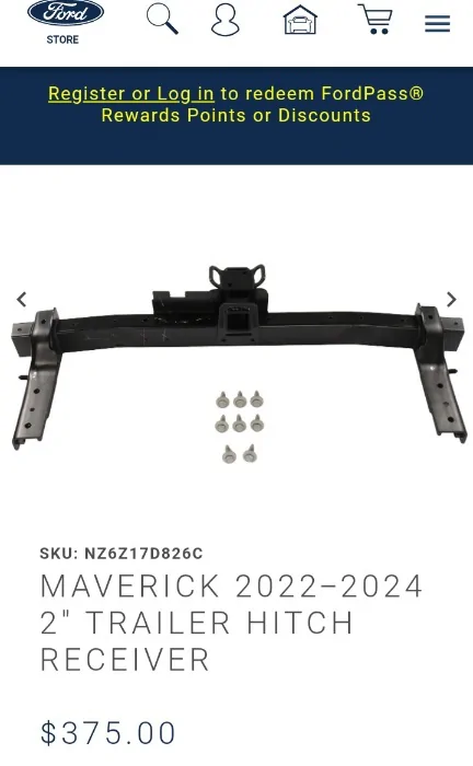 Ford Maverick Has anyone installed a hitch themselves? AWD ecoboost 2.0 20240913_080228