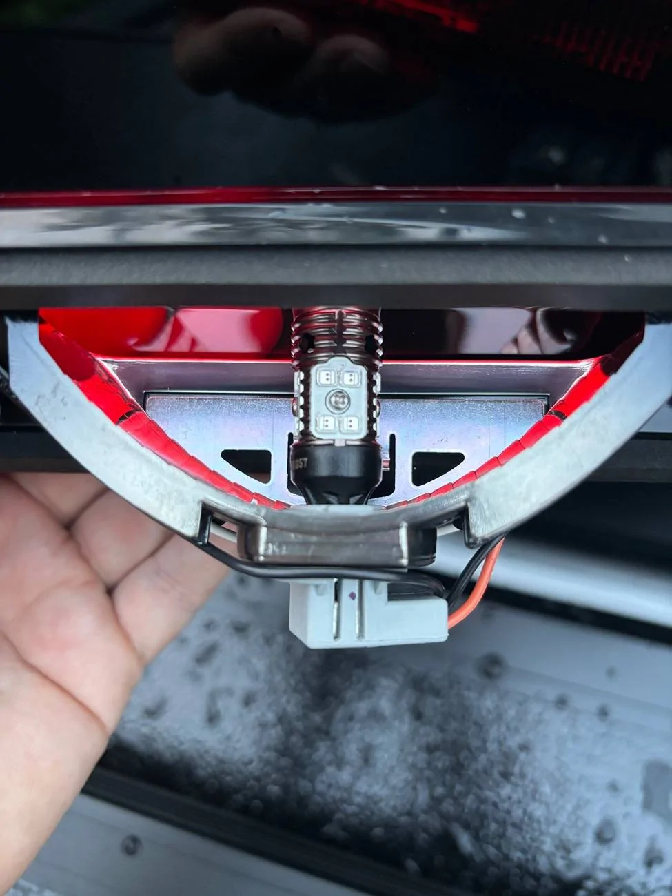 Ford Maverick Diode Dynamics vs GTR Lighting Third Brake Light IMG_2212