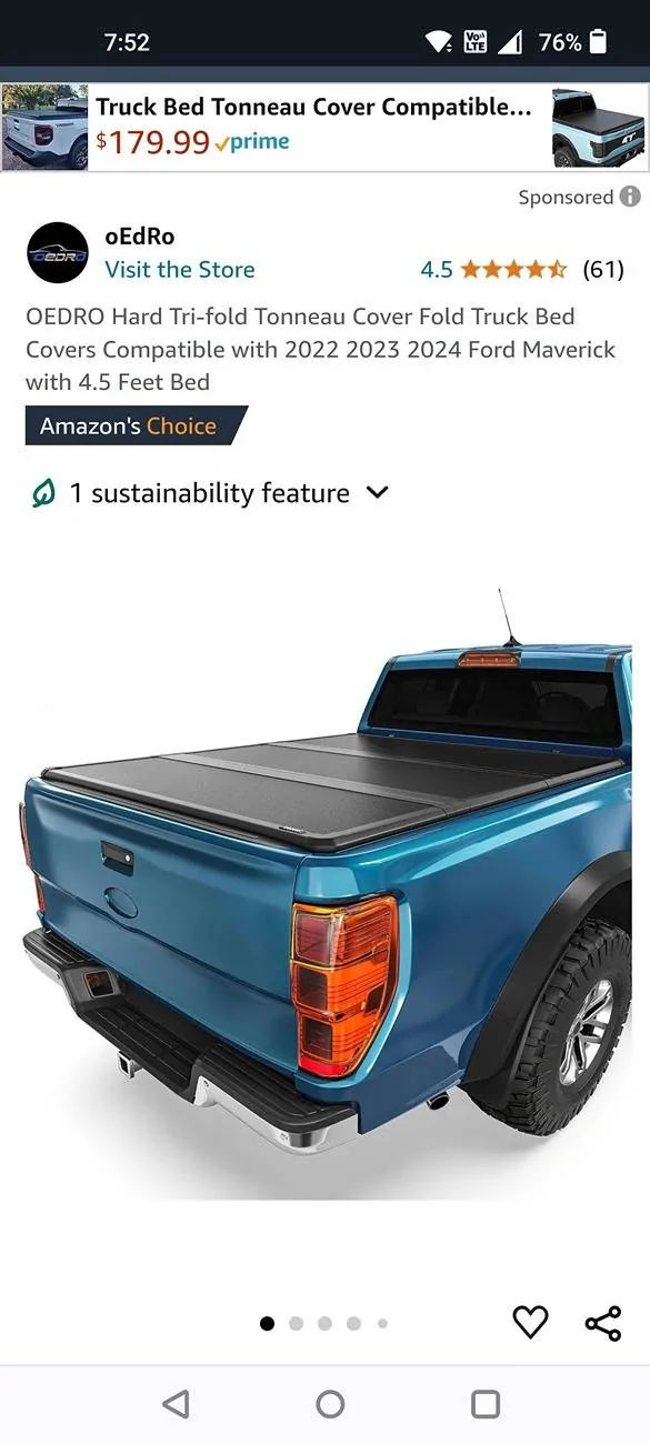 Ford Maverick Easily (fully) removable hard tonneau cover options? Screenshot_2024-09-14-19-52-39-61_40deb401b9ffe8e1df2f1cc5ba480b12