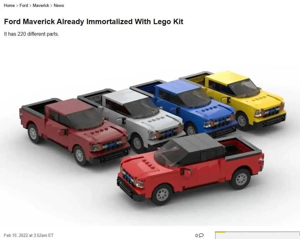 Ford Maverick My Custom Lego Maverick Maverick LEGO