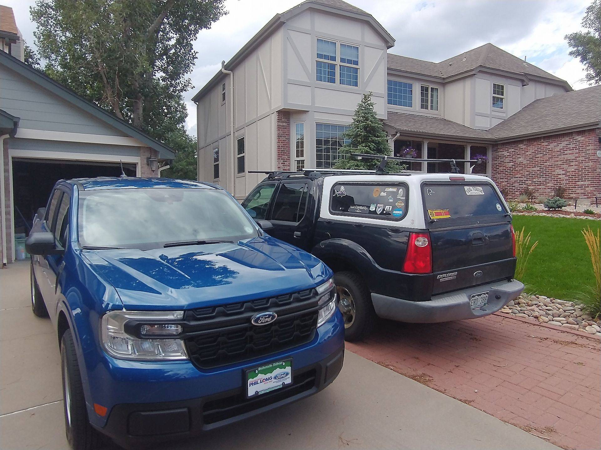 Ford Maverick Old Truck New Truck: 2004 vs. 2024 ford old new 2