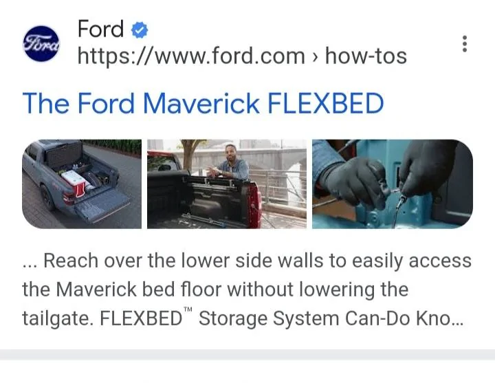 Ford Maverick Please Ford ....put a step on the side of the back bumper 20240917_072759