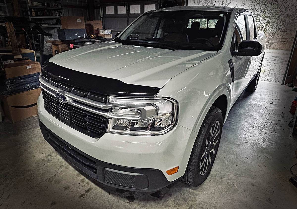 Ford Maverick Decisions: what to use 22K FordPass Reward Points on? 24Mav-HoodProtector