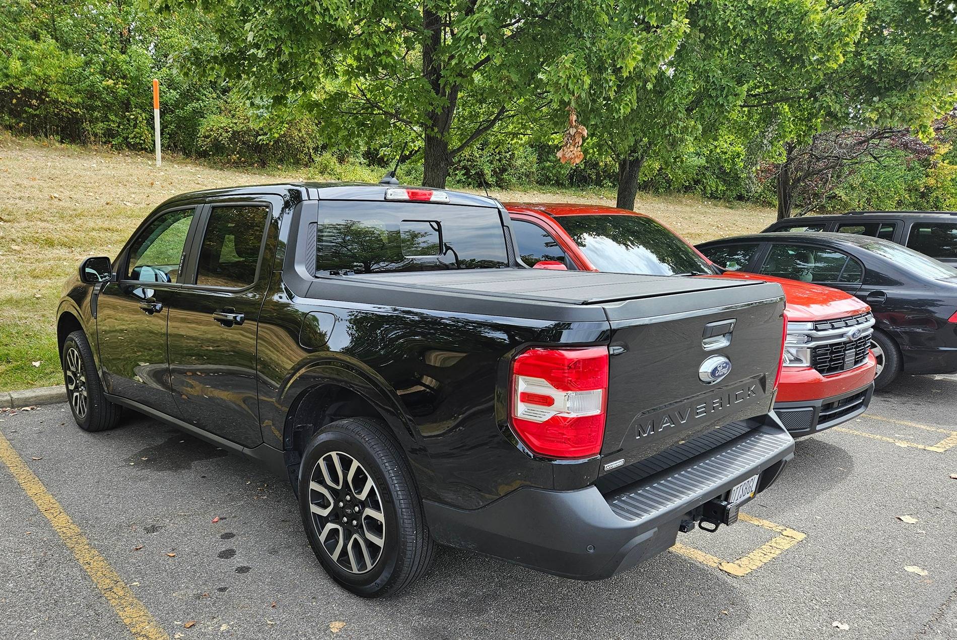 Ford Maverick (A Maverick Parking thread) I think someone was trying to be friends . . . 20240917_122014