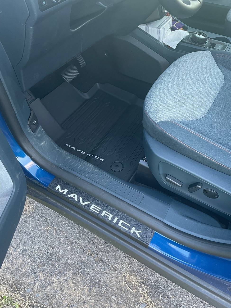 Ford Maverick TufSkinz Door Sills Protector Installed IMG_8603