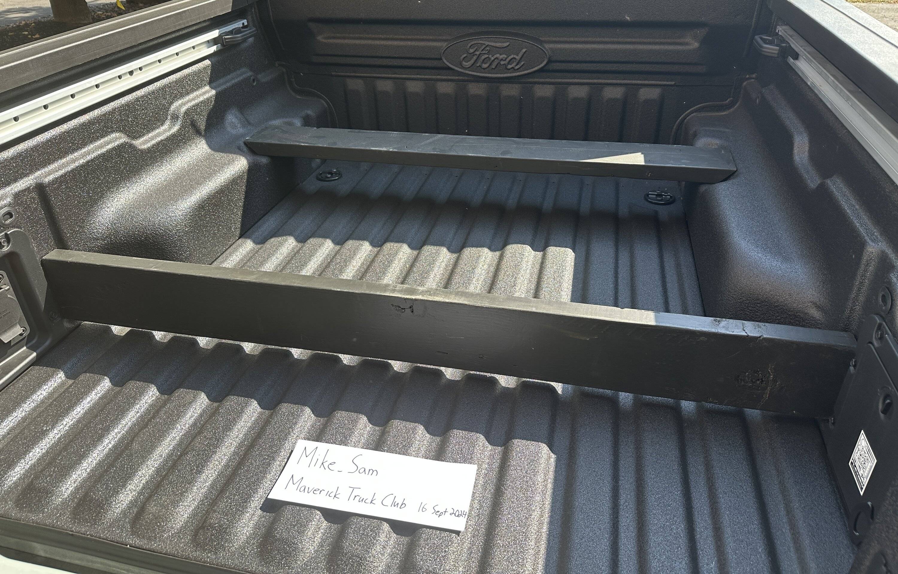Ford Maverick SOLD: Flex Bed Wood Shelves (2 x 6 wood) IMG_7582