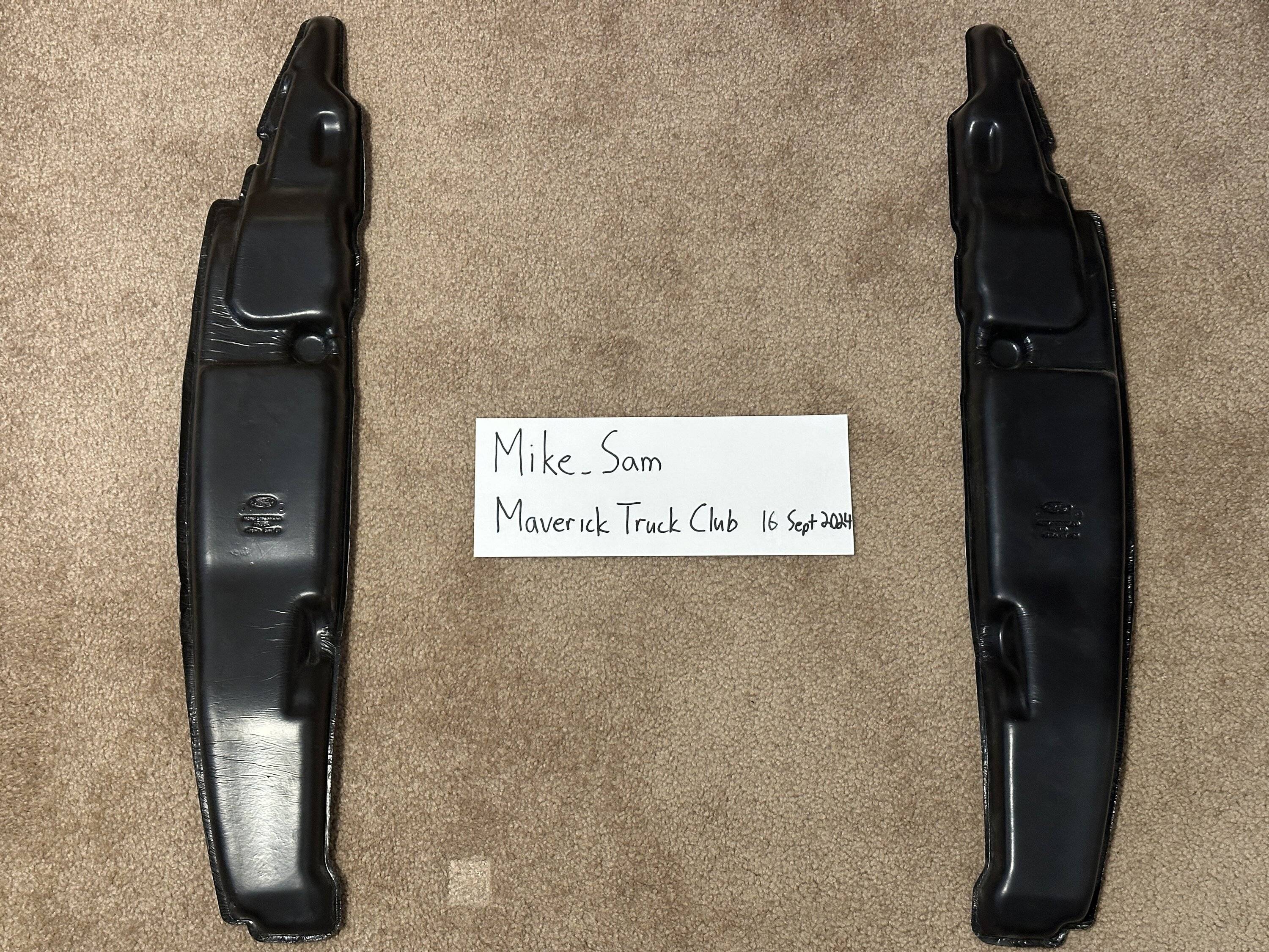Ford Maverick OEM Fender Sound Insulation Pads ($40 CAD) IMG_7583
