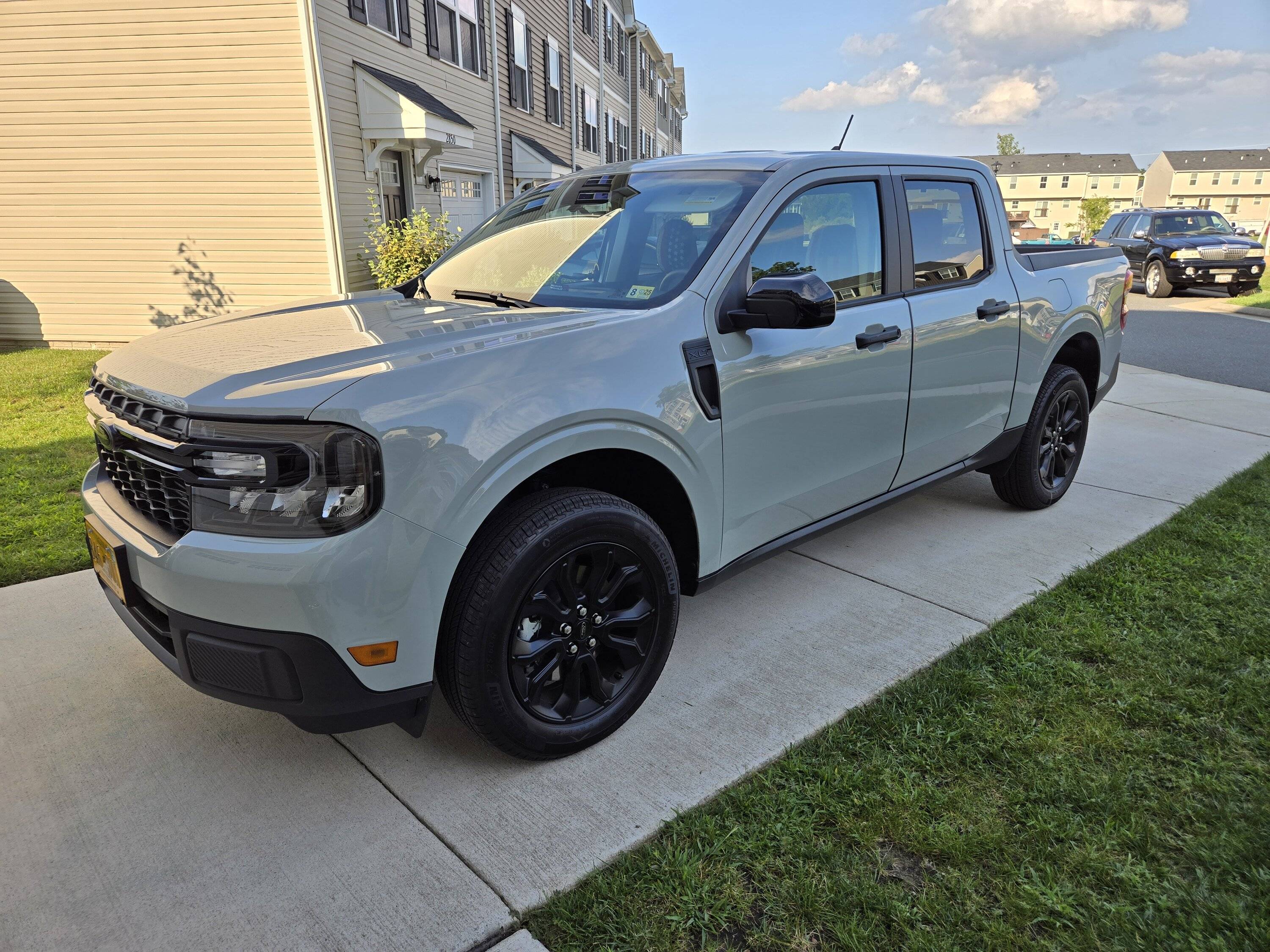 Ford Maverick Eibach install complete 24 XLT FWD -- Before & After pics 20240818_174937