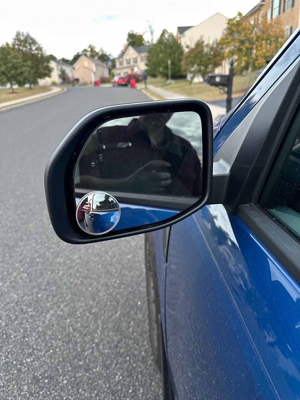 Ford Maverick Aftermarket Blind spot sensor IMG_3534