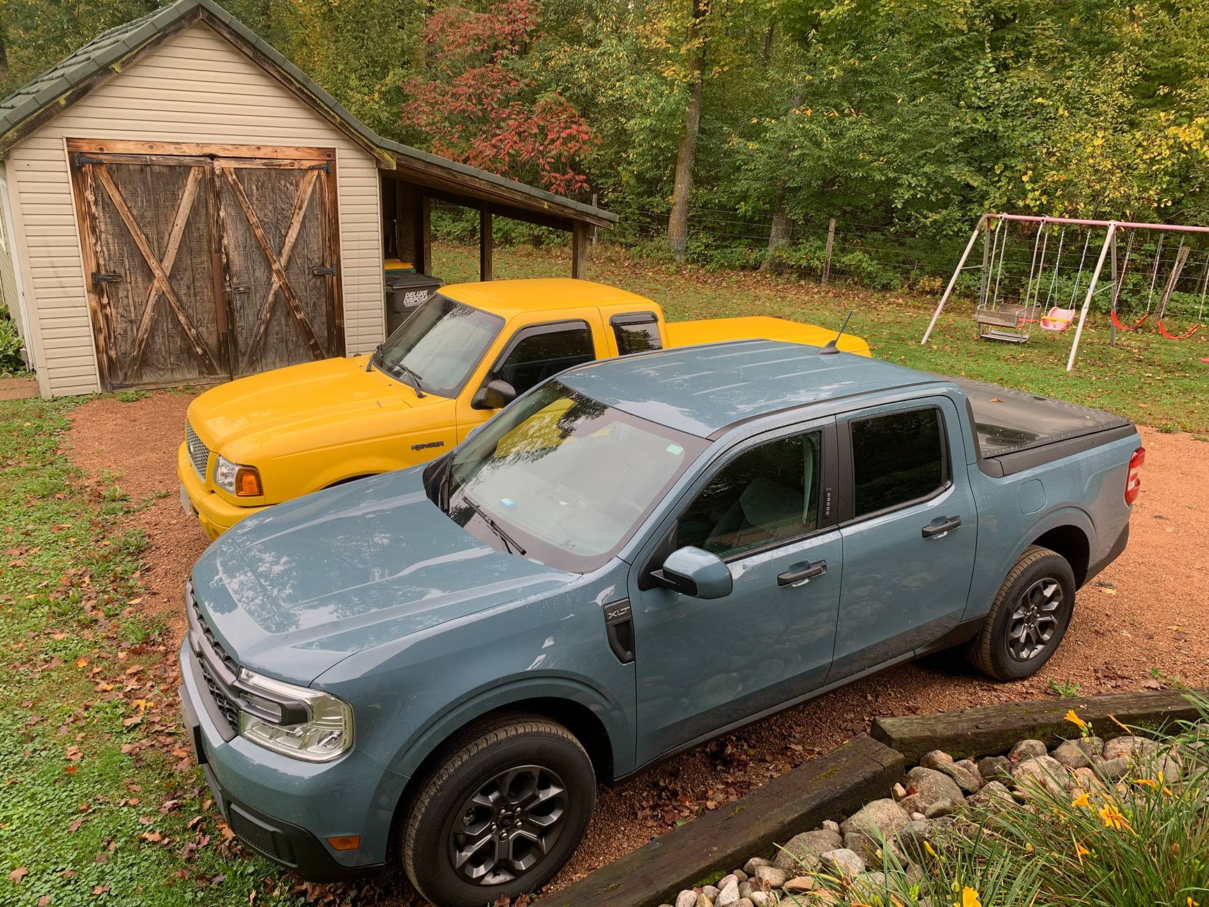 Ford Maverick Yet Another Photo of a Maverick Next to an Old Ranger 😆 1