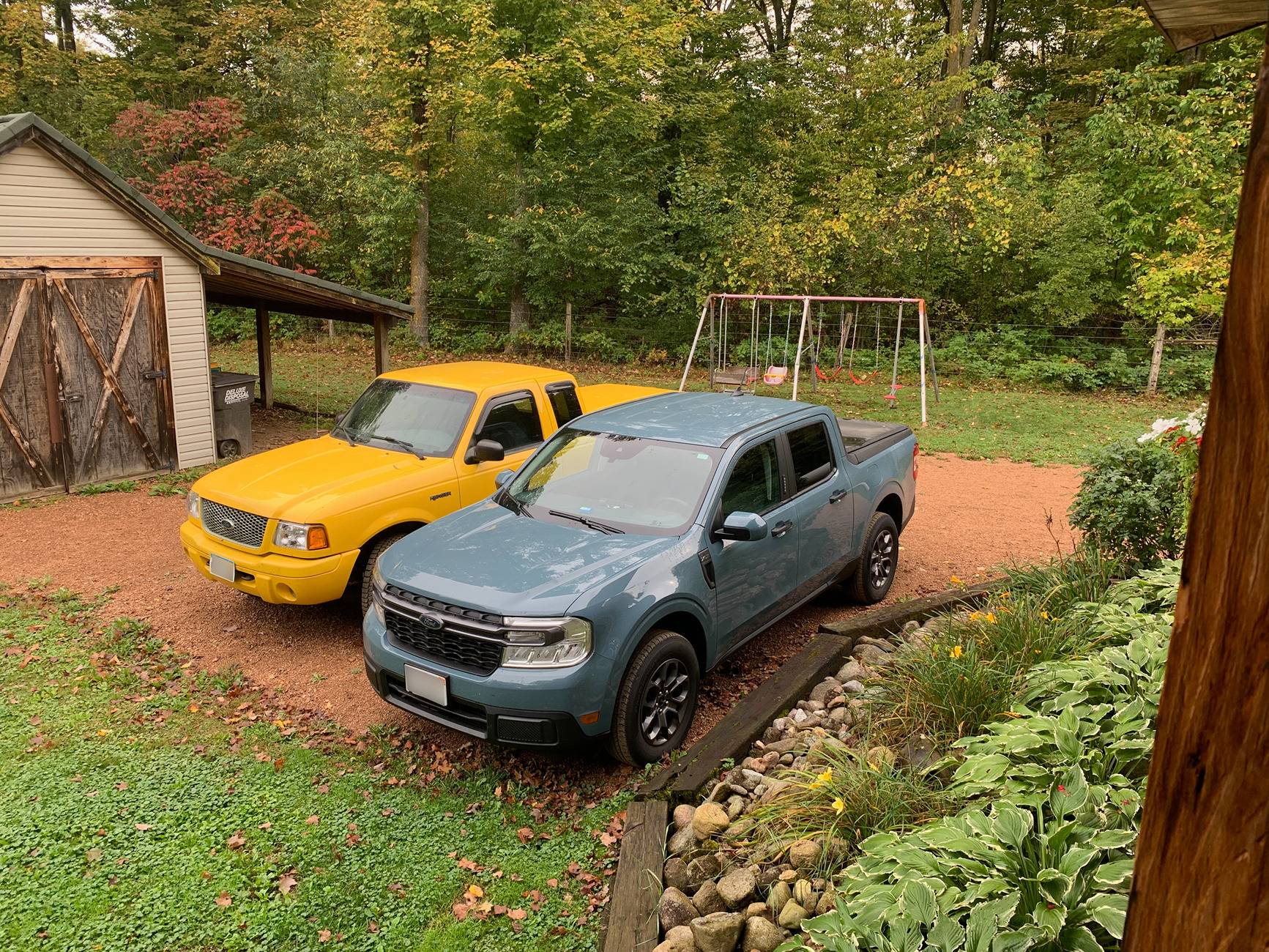 Ford Maverick Yet Another Photo of a Maverick Next to an Old Ranger 😆 2