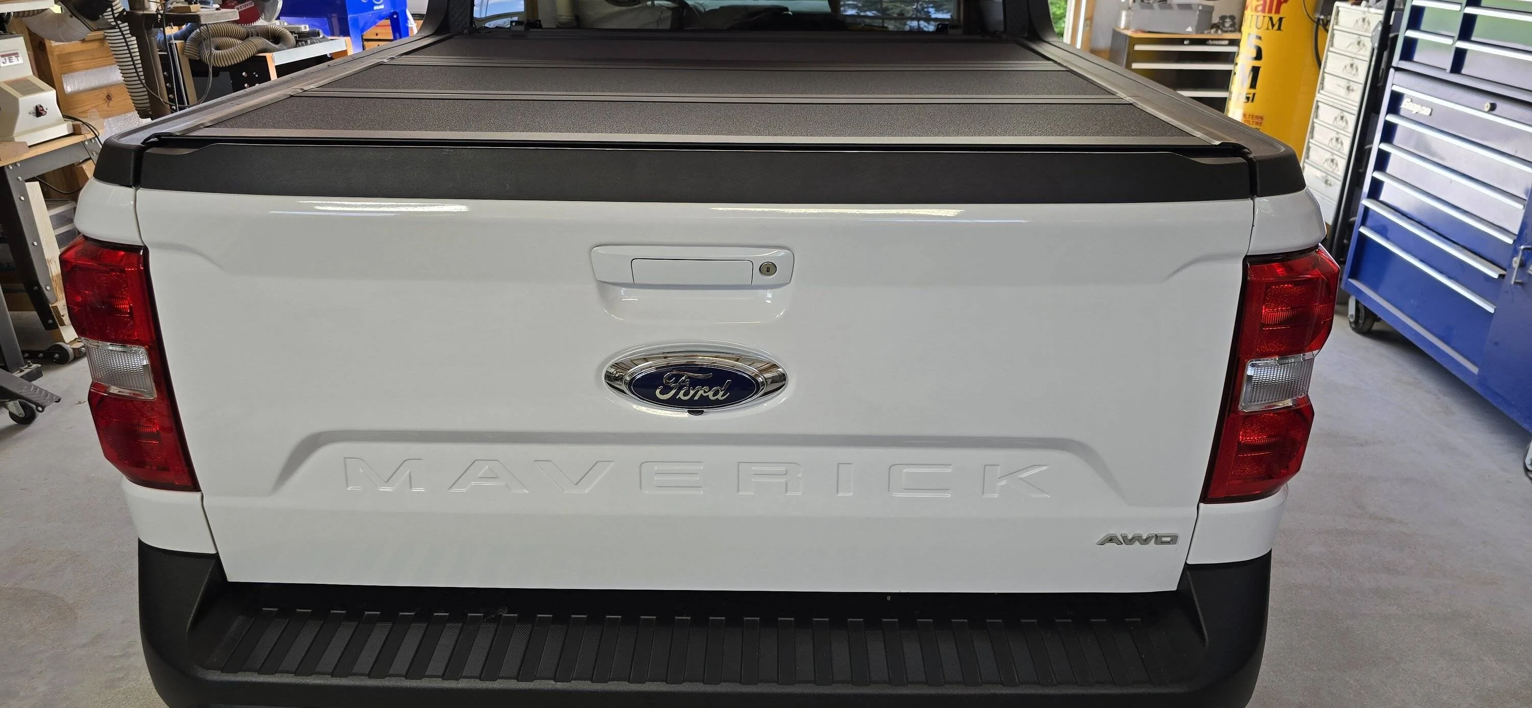 Ford Maverick PTM (paint matched) door handles and tailgate handle installed 1000001855