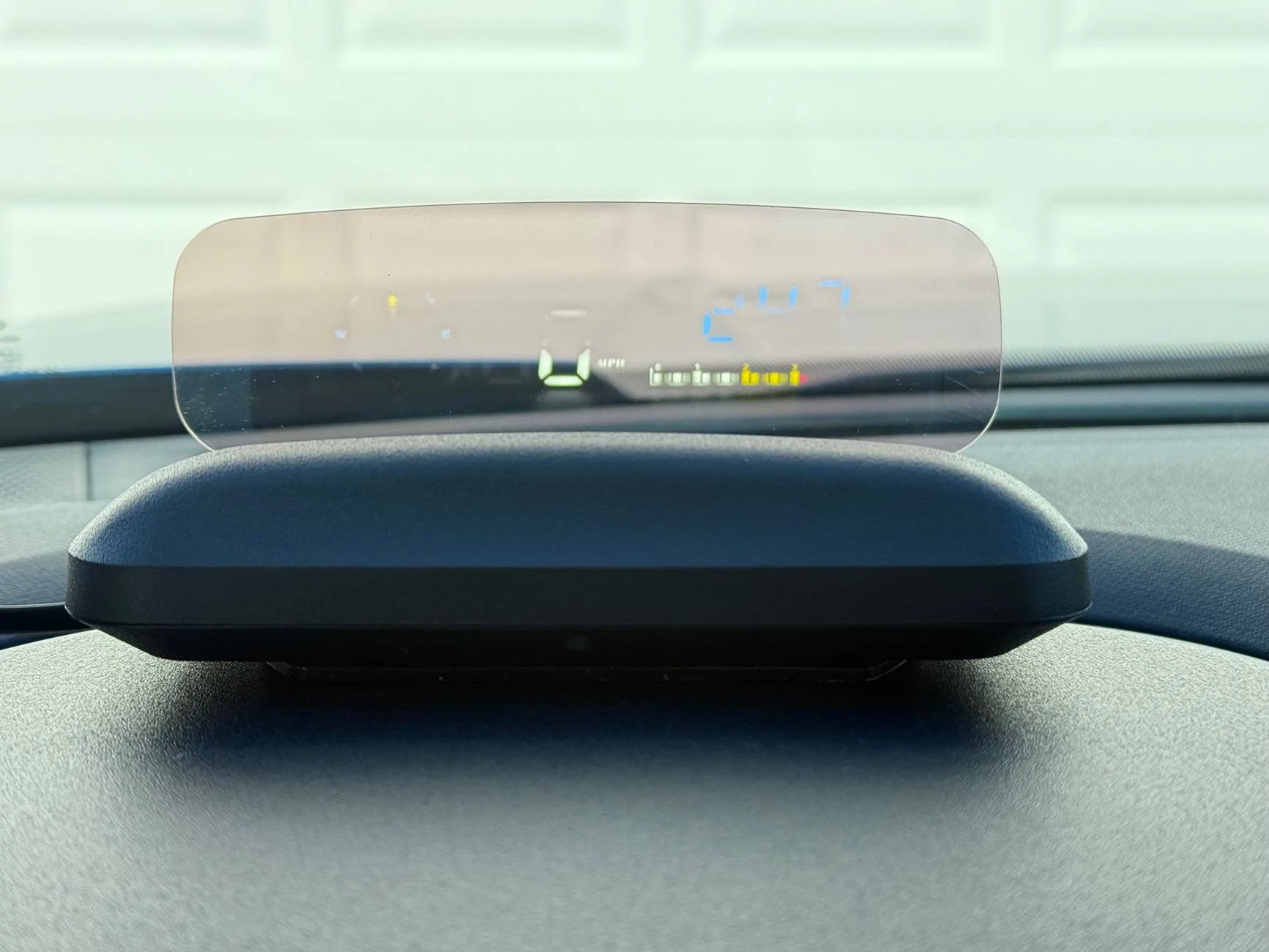 Ford Maverick Heads Up Display IMG_0026