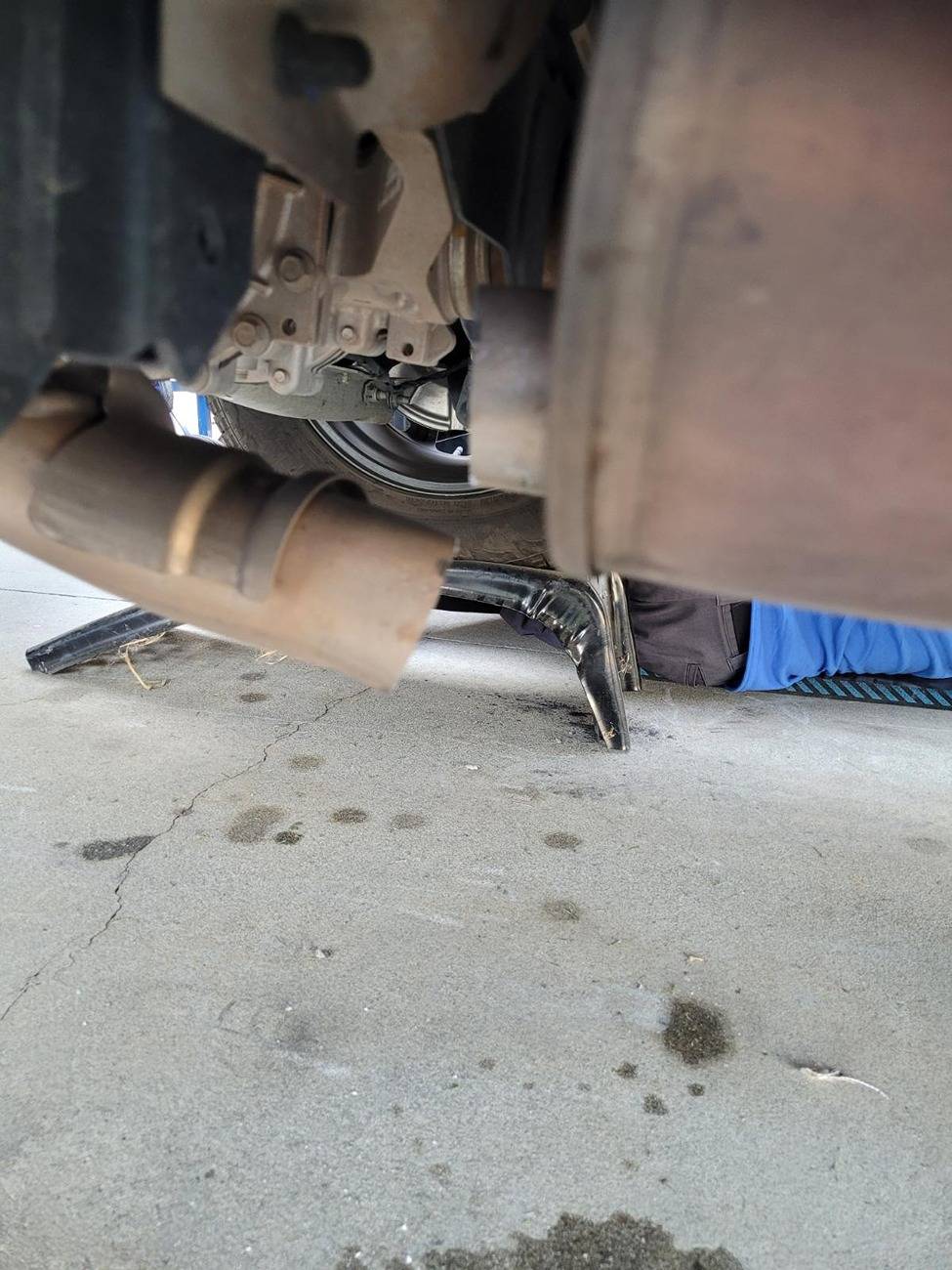 Ford Maverick Full off-road exhaust for my Maverick Tremor prerunner build IMG_20240916_041801