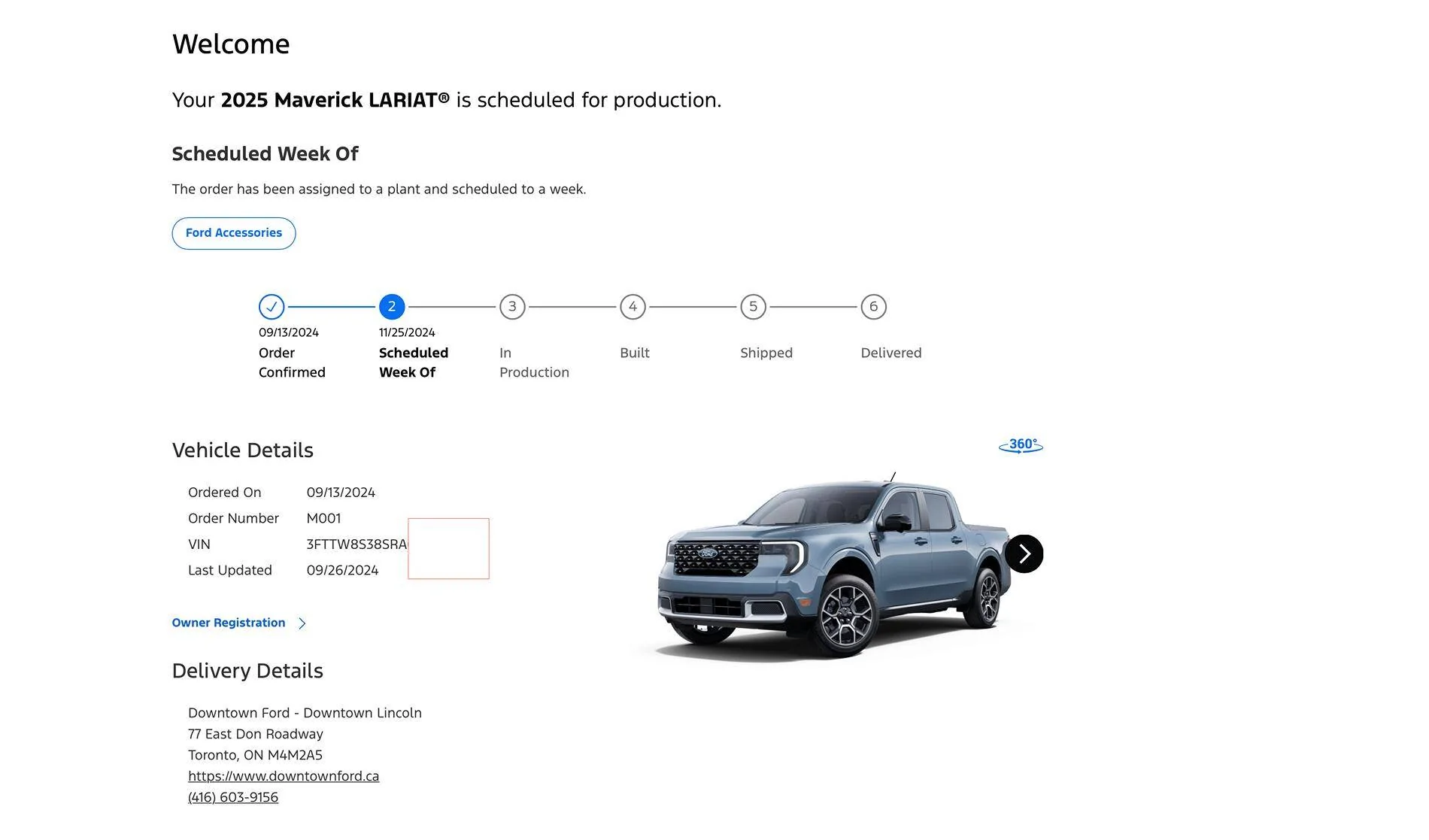 Ford Maverick 9/26/24 Scheduling Email Received Group [POST HERE IF YOU GOT SCHEDULED!] Screenshot 2024-09-27 at 10.53.26 AM